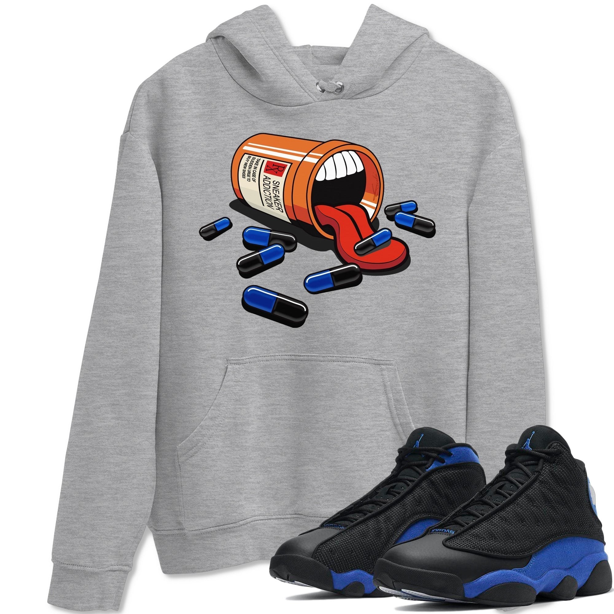 Jordan 13 Hyper Royal Shirt To Match Jordans Sneaker Addiction Sneaker Tees Jordan 13 Hyper Royal Drip Gear Zone Sneaker Matching Clothing Unisex Shirts