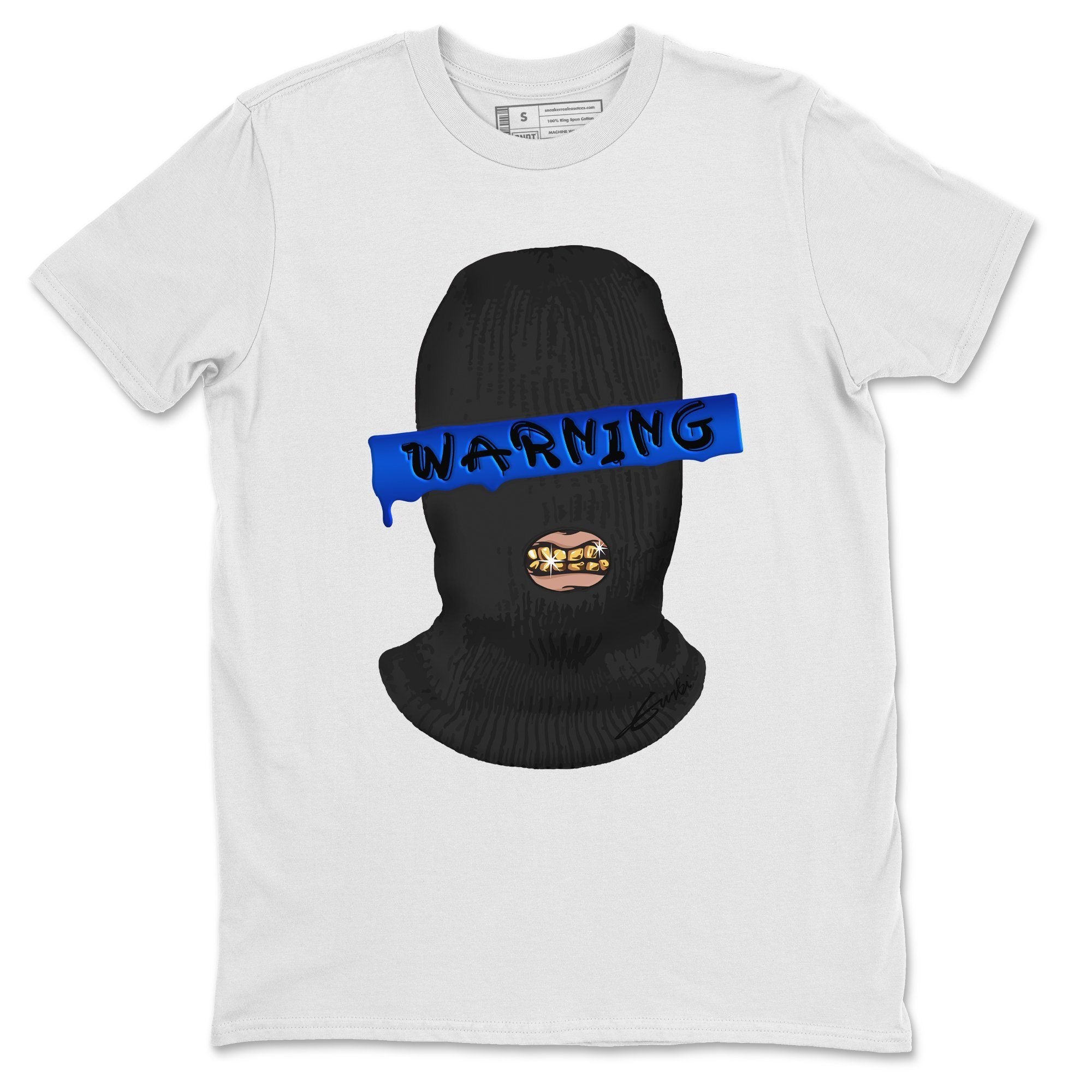 Jordan 13 Hyper Royal Shirt To Match Jordans Warning Sneaker Tees Jordan 13 Hyper Royal Drip Gear Zone Sneaker Matching Clothing Unisex Shirts