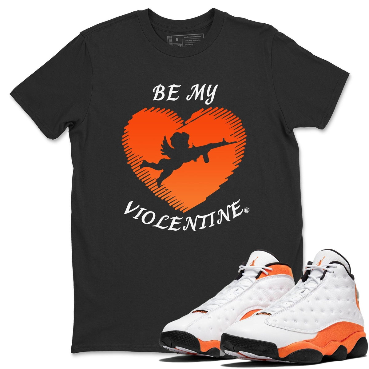 Jordan 13 Starfish Shirt To Match Jordans Be My Violentine Sneaker Tees Jordan 13 Starfish Drip Gear Zone Sneaker Matching Clothing Unisex Shirts
