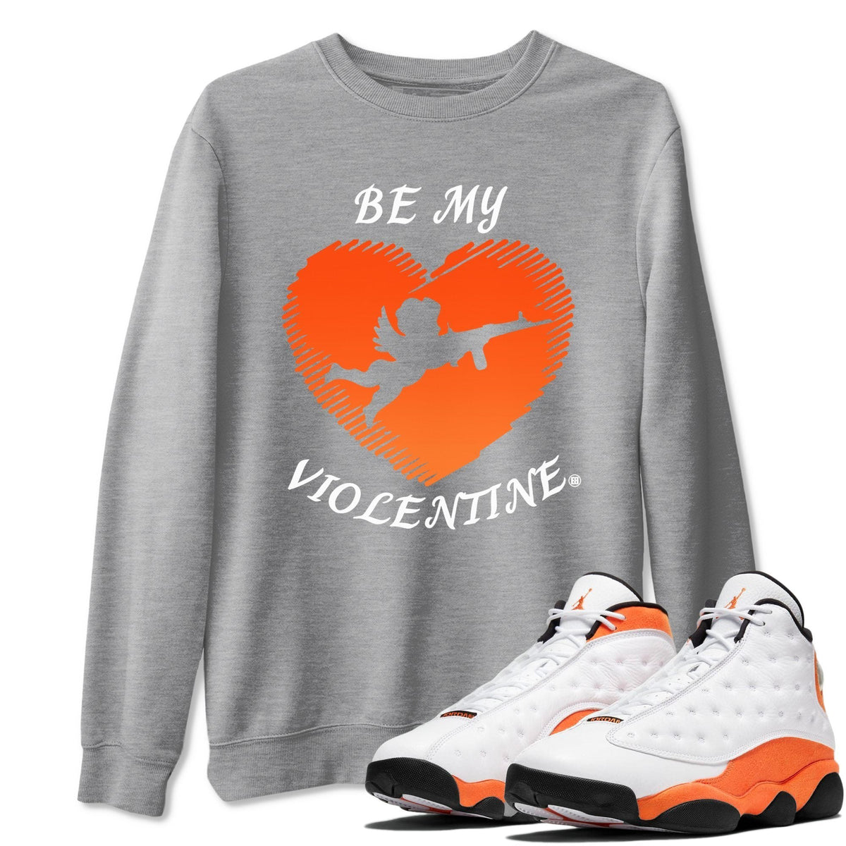 Jordan 13 Starfish Shirt To Match Jordans Be My Violentine Sneaker Tees Jordan 13 Starfish Drip Gear Zone Sneaker Matching Clothing Unisex Shirts