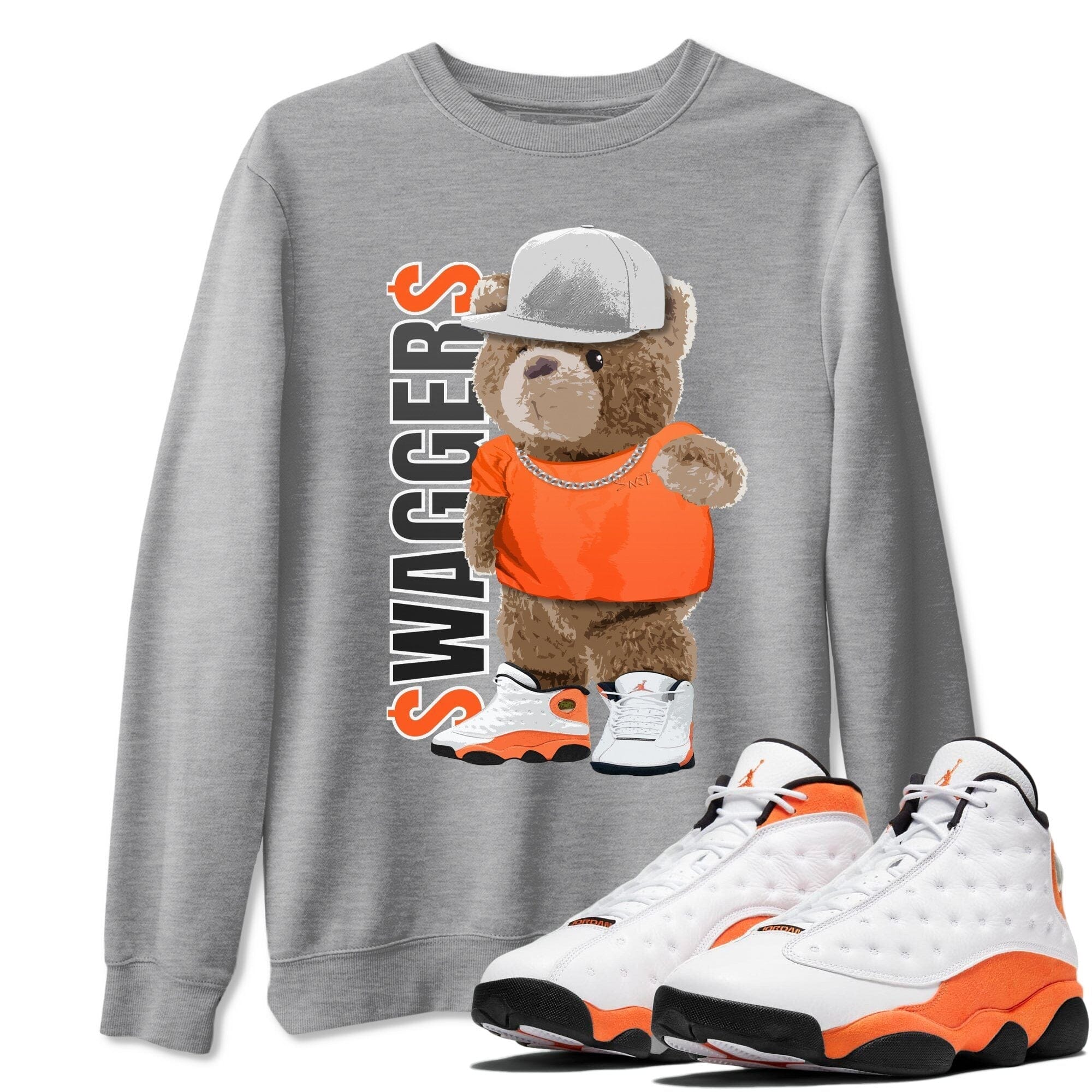 Jordan 13 Starfish Shirt To Match Jordans Bear Swaggers Sneaker Tees Jordan 13 Starfish Drip Gear Zone Sneaker Matching Clothing Unisex Shirts