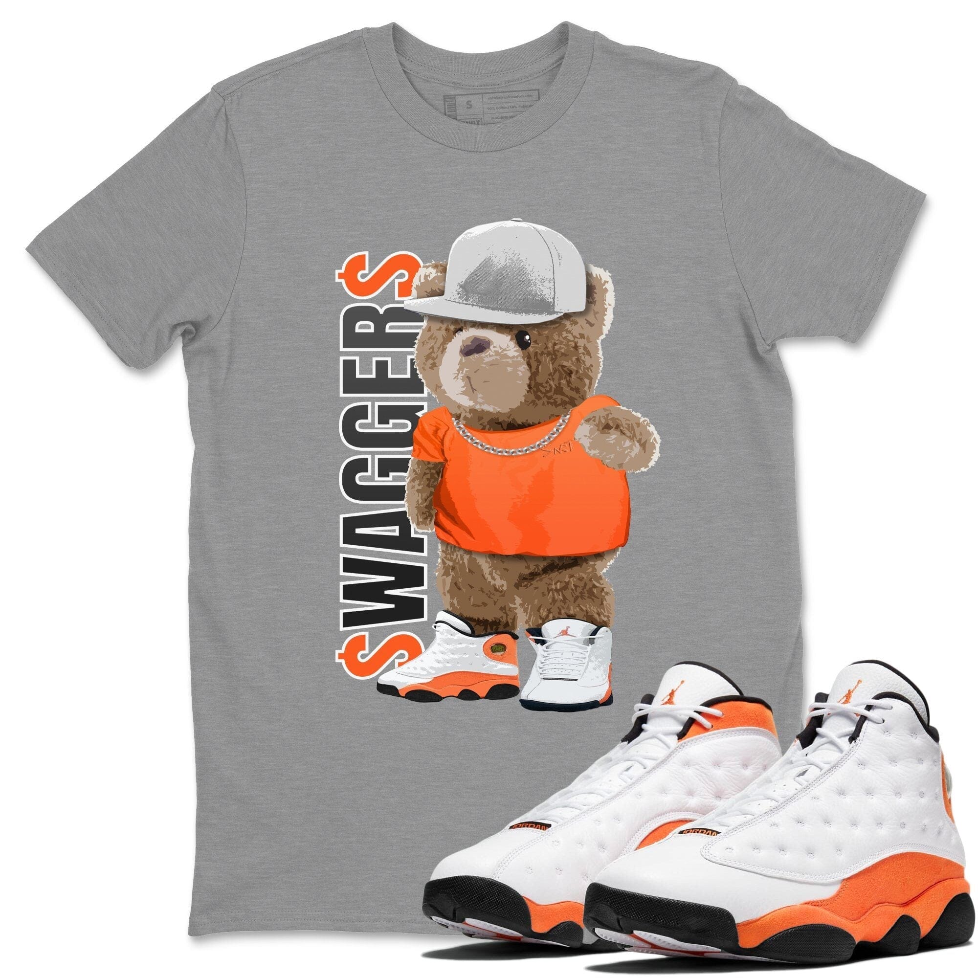 Jordan 13 Starfish Shirt To Match Jordans Bear Swaggers Sneaker Tees Jordan 13 Starfish Drip Gear Zone Sneaker Matching Clothing Unisex Shirts