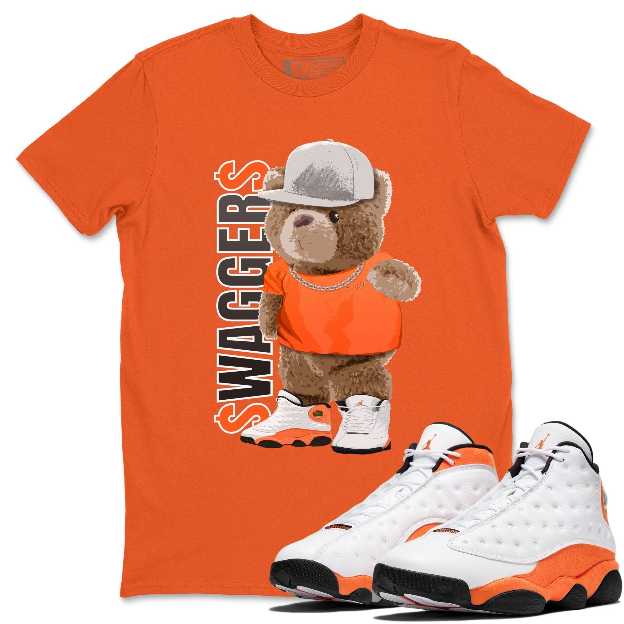 Jordan 13 Starfish Shirt To Match Jordans Bear Swaggers Sneaker Tees Jordan 13 Starfish Drip Gear Zone Sneaker Matching Clothing Unisex Shirts
