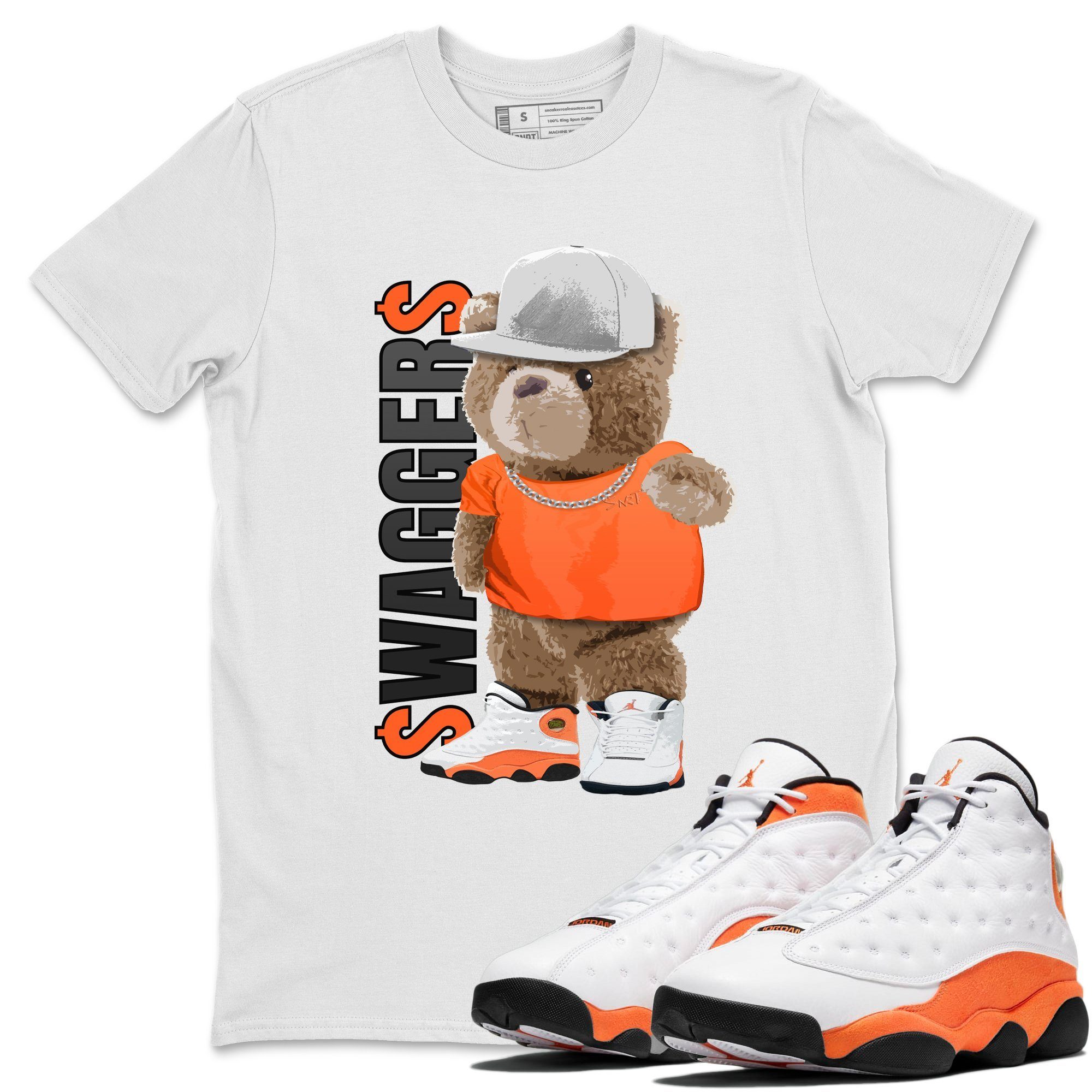 Jordan 13 Starfish Shirt To Match Jordans Bear Swaggers Sneaker Tees Jordan 13 Starfish Drip Gear Zone Sneaker Matching Clothing Unisex Shirts