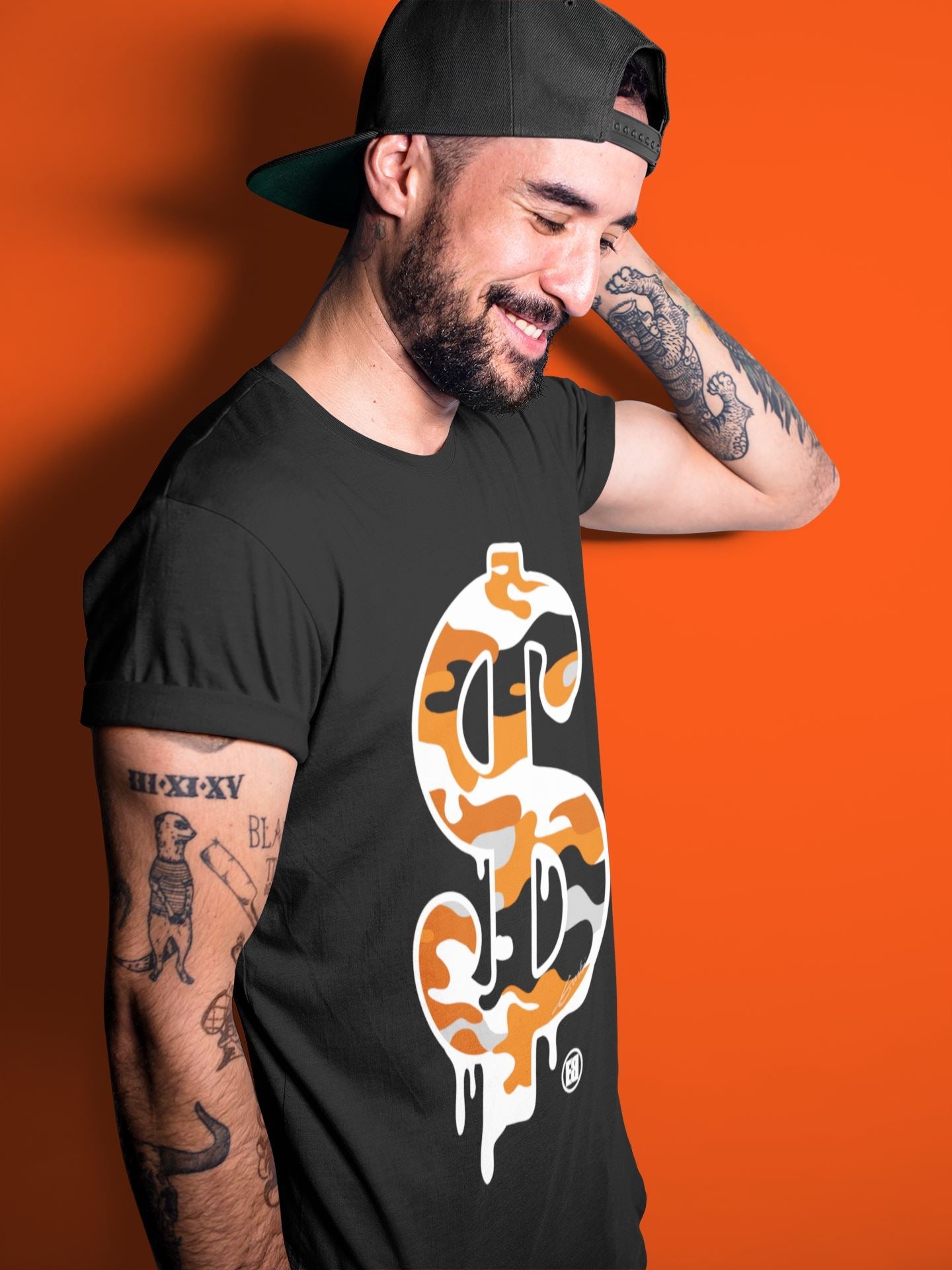 Jordan 13 Starfish Shirt To Match Jordans Dollar Camo Sneaker Tees Jordan 13 Starfish Drip Gear Zone Sneaker Matching Clothing Unisex Shirts