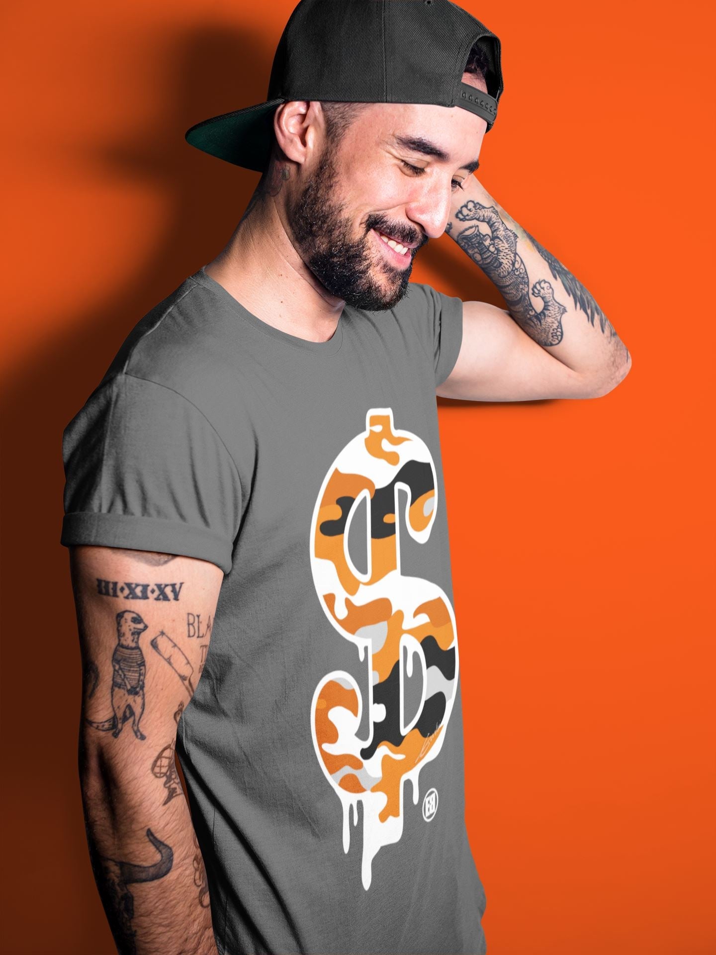 Jordan 13 Starfish Shirt To Match Jordans Dollar Camo Sneaker Tees Jordan 13 Starfish Drip Gear Zone Sneaker Matching Clothing Unisex Shirts