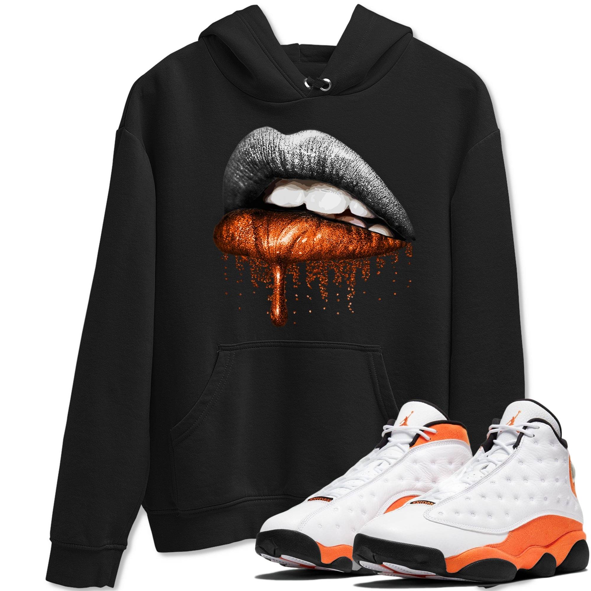 Jordan 13 Starfish Shirt To Match Jordans Dripping Lips Sneaker Tees Jordan 13 Starfish Drip Gear Zone Sneaker Matching Clothing Unisex Shirts