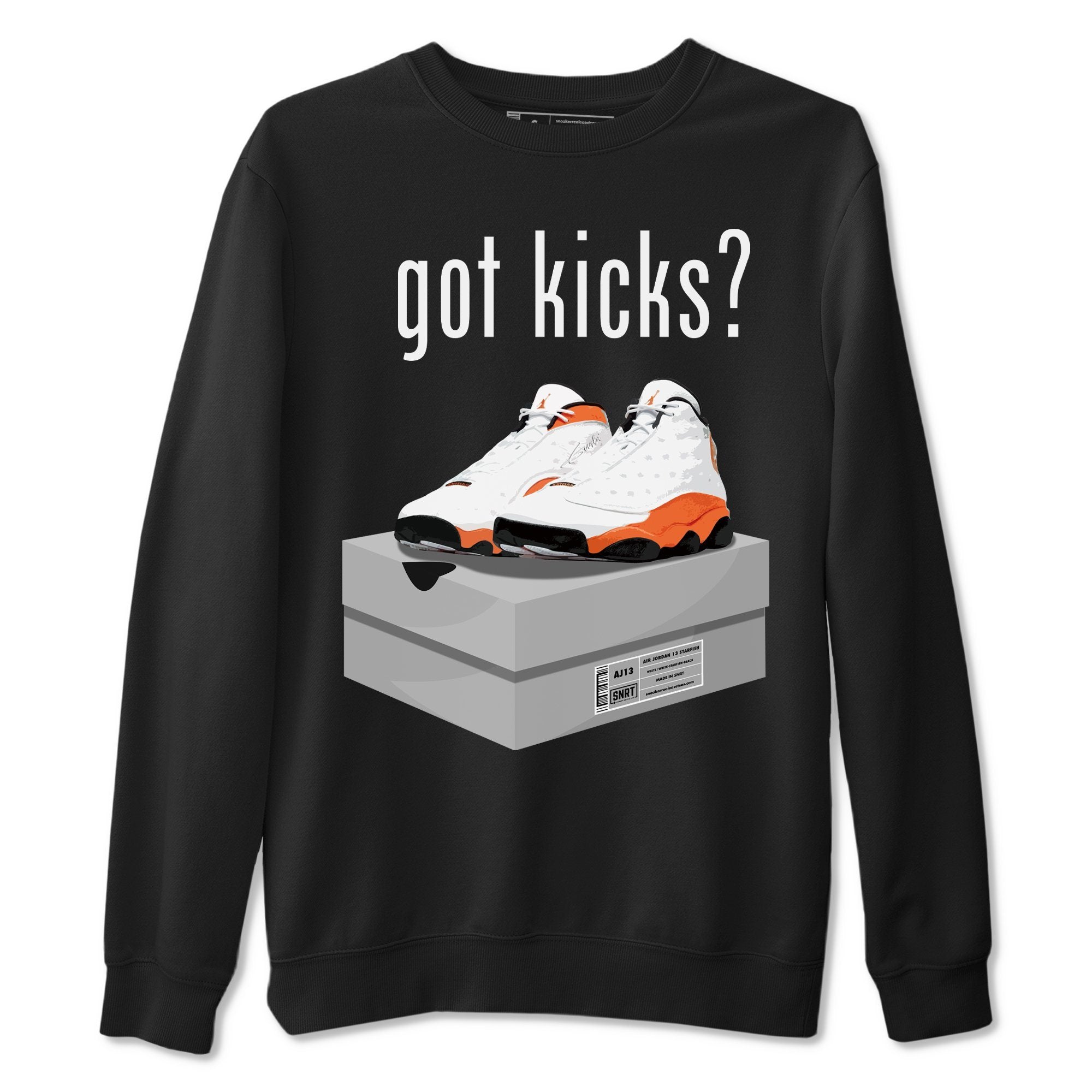 Jordan 13 Starfish Shirt To Match Jordans Got Kicks Sneaker Tees Jordan 13 Starfish Drip Gear Zone Sneaker Matching Clothing Unisex Shirts