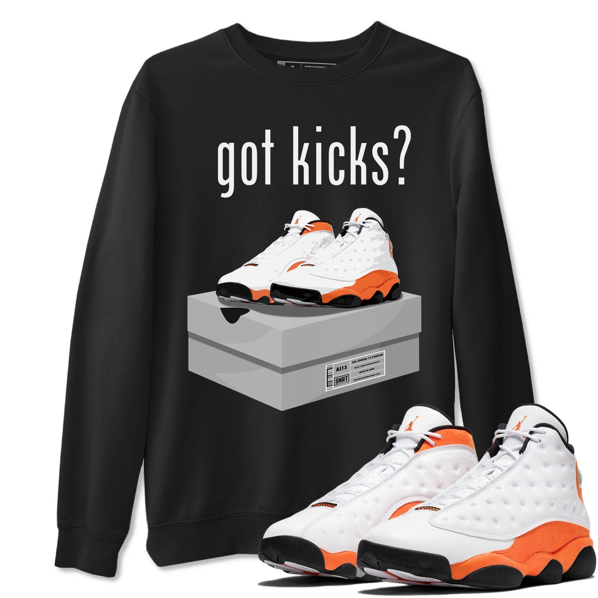 Jordan 13 Starfish Shirt To Match Jordans Got Kicks Sneaker Tees Jordan 13 Starfish Drip Gear Zone Sneaker Matching Clothing Unisex Shirts