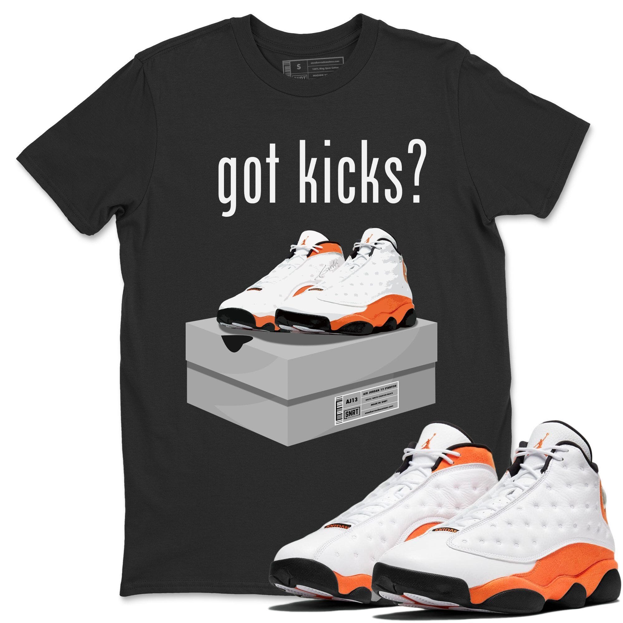 Jordan 13 Starfish Shirt To Match Jordans Got Kicks Sneaker Tees Jordan 13 Starfish Drip Gear Zone Sneaker Matching Clothing Unisex Shirts