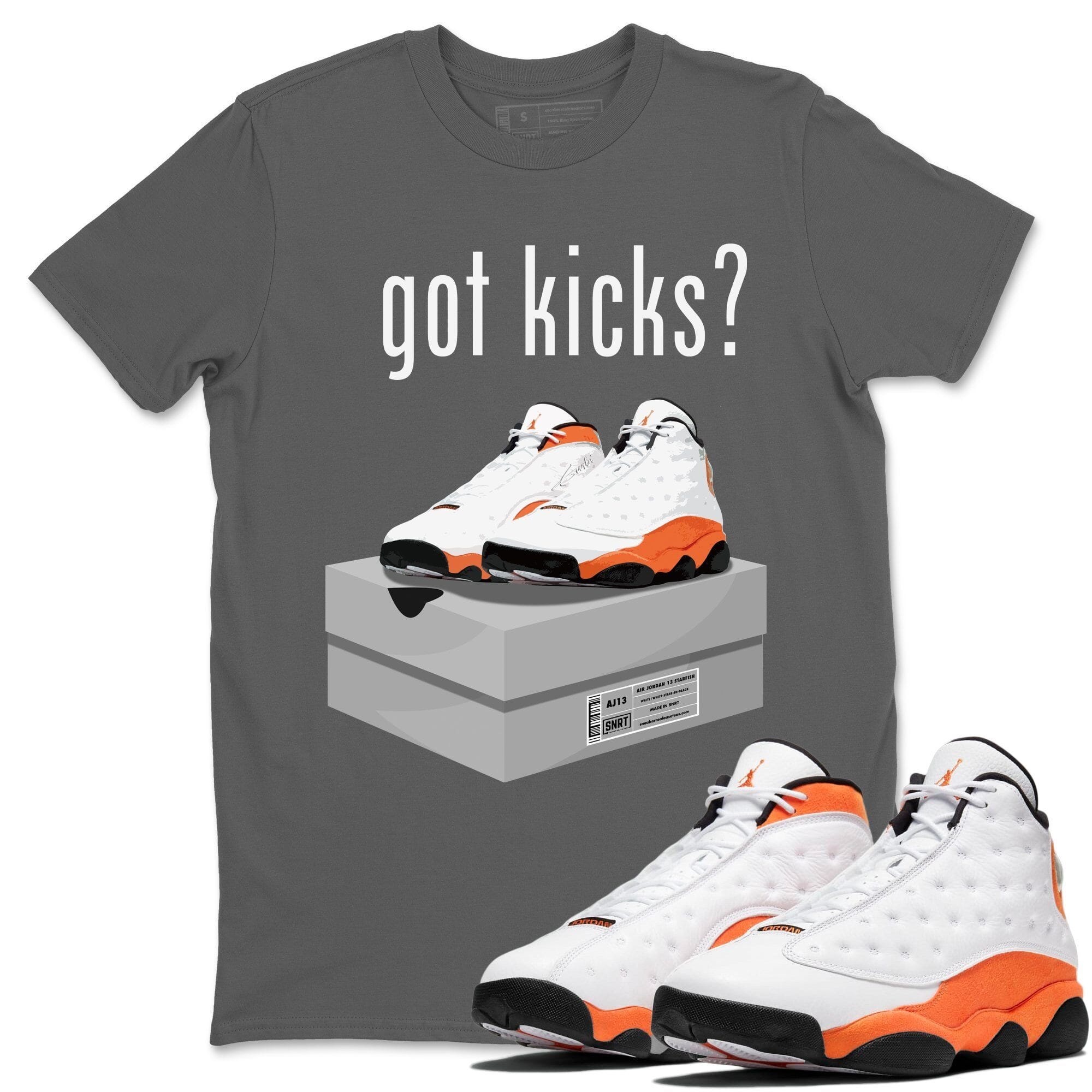 Jordan 13 Starfish Shirt To Match Jordans Got Kicks Sneaker Tees Jordan 13 Starfish Drip Gear Zone Sneaker Matching Clothing Unisex Shirts