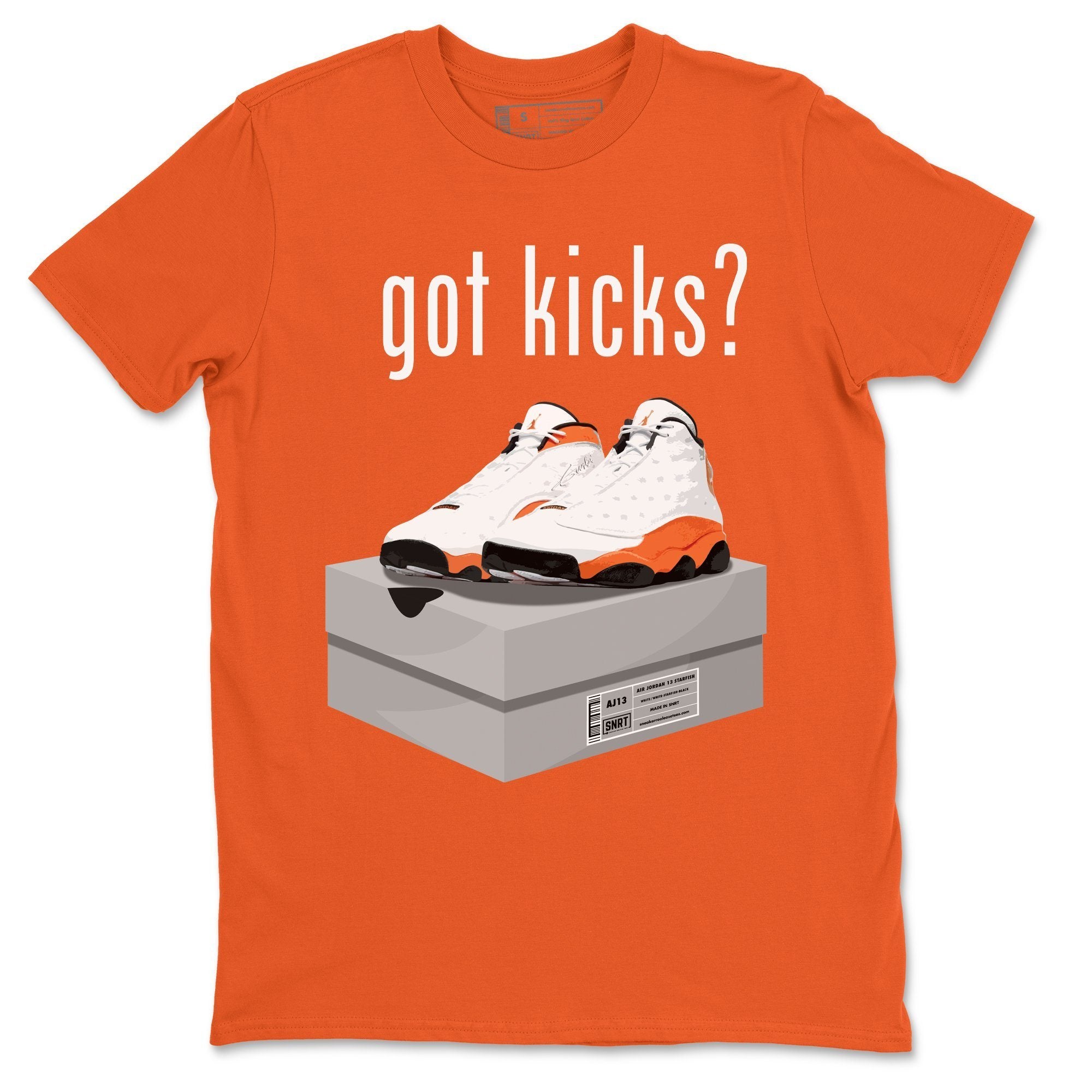 Jordan 13 Starfish Shirt To Match Jordans Got Kicks Sneaker Tees Jordan 13 Starfish Drip Gear Zone Sneaker Matching Clothing Unisex Shirts