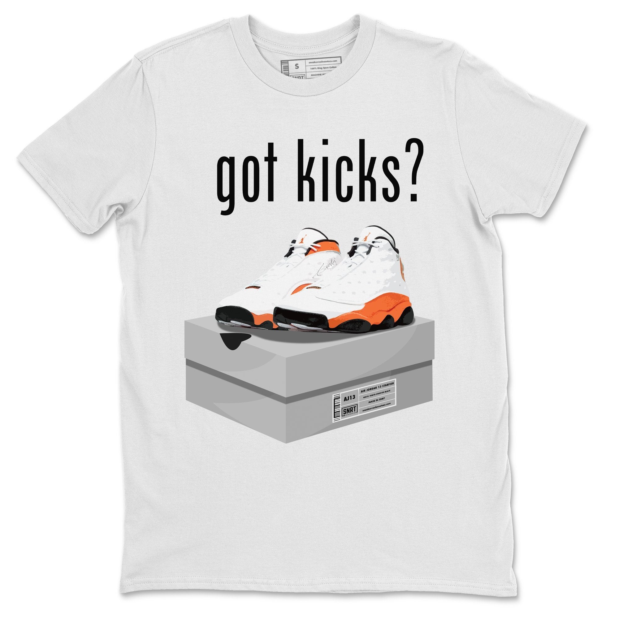 Jordan 13 Starfish Shirt To Match Jordans Got Kicks Sneaker Tees Jordan 13 Starfish Drip Gear Zone Sneaker Matching Clothing Unisex Shirts