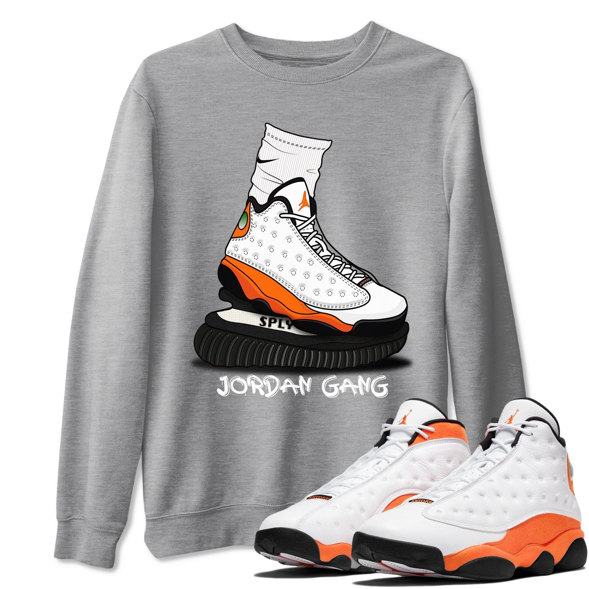 Jordan 13 Starfish Shirt To Match Jordans Jordan Gang Sneaker Tees Jordan 13 Starfish Drip Gear Zone Sneaker Matching Clothing Unisex Shirts