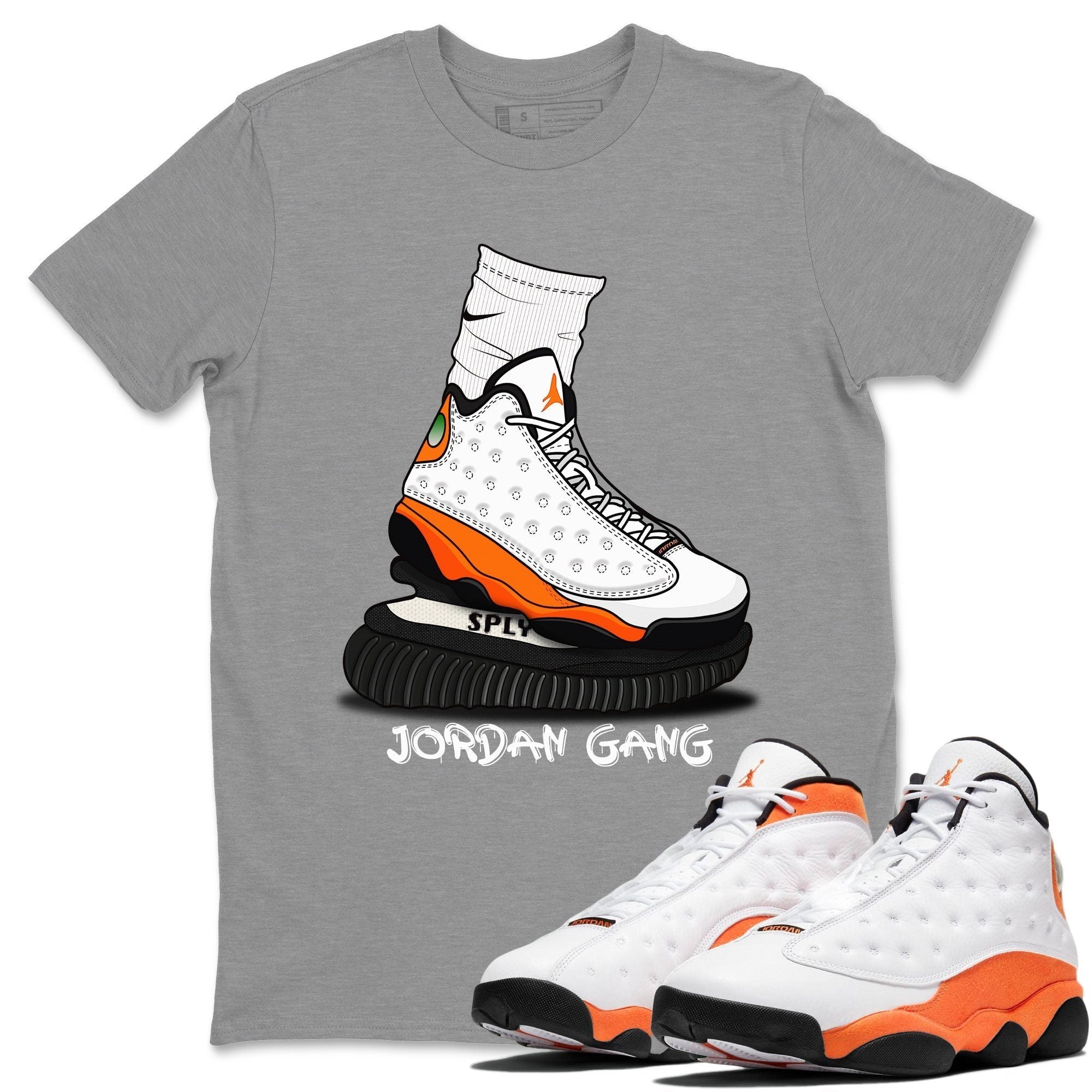 Jordan 13 Starfish Shirt To Match Jordans Jordan Gang Sneaker Tees Jordan 13 Starfish Drip Gear Zone Sneaker Matching Clothing Unisex Shirts