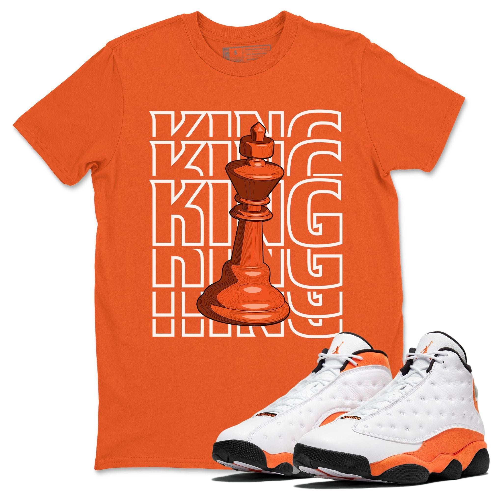 Jordan 13 Starfish Shirt To Match Jordans King Sneaker Tees Jordan 13 Starfish Drip Gear Zone Sneaker Matching Clothing Unisex Shirts
