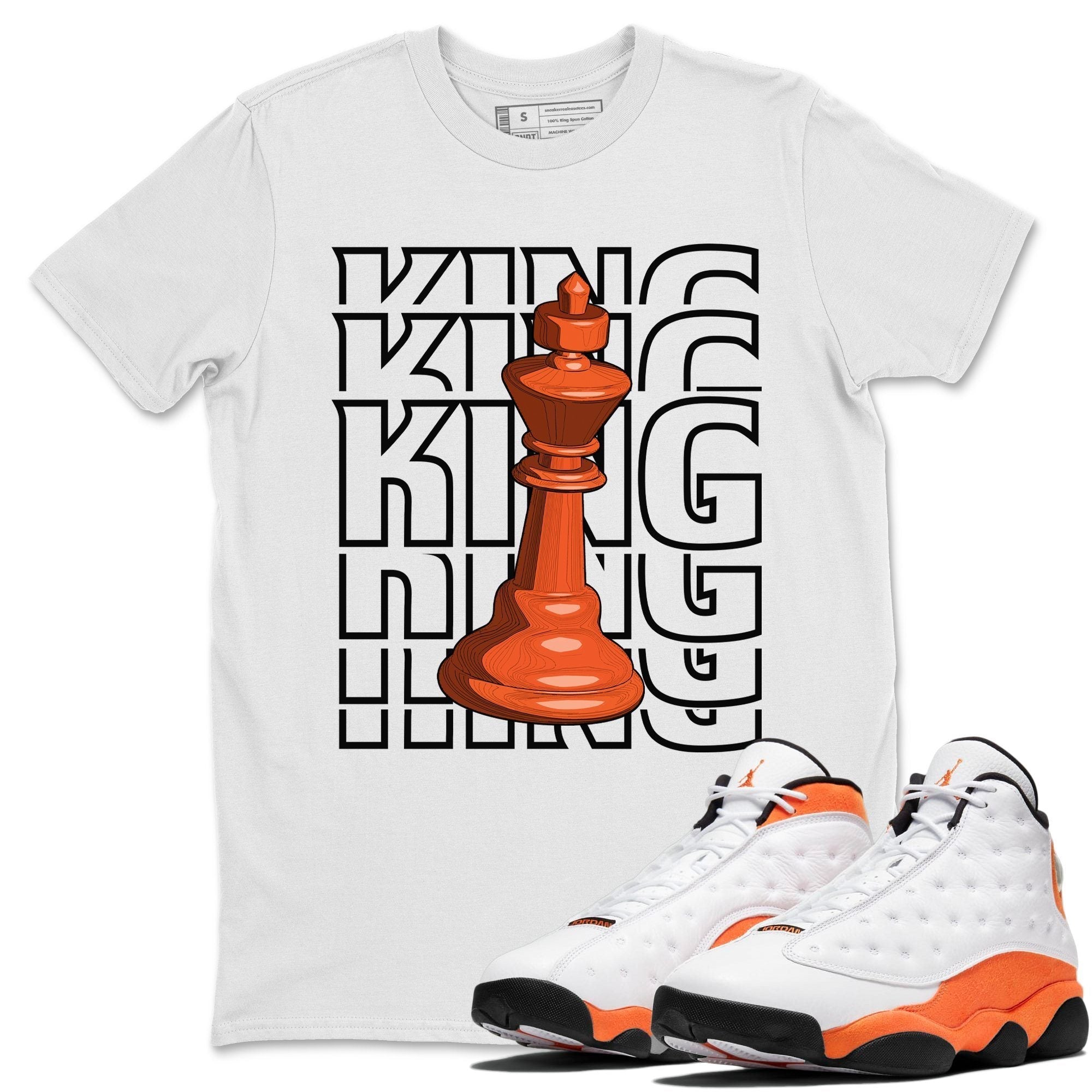 Jordan 13 Starfish Shirt To Match Jordans King Sneaker Tees Jordan 13 Starfish Drip Gear Zone Sneaker Matching Clothing Unisex Shirts