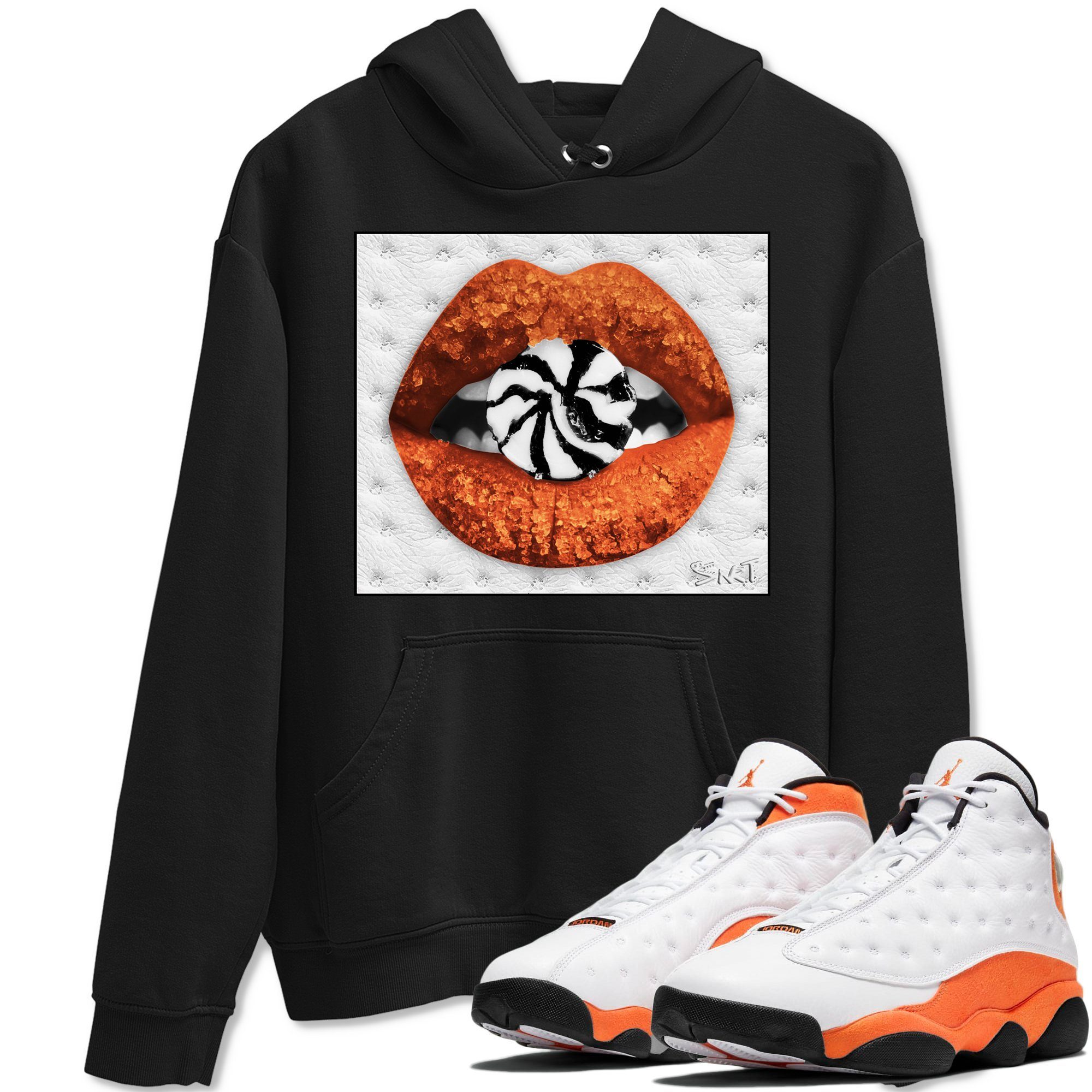 Jordan 13 Starfish Shirt To Match Jordans Lips Candy Sneaker Tees Jordan 13 Starfish Drip Gear Zone Sneaker Matching Clothing Unisex Shirts