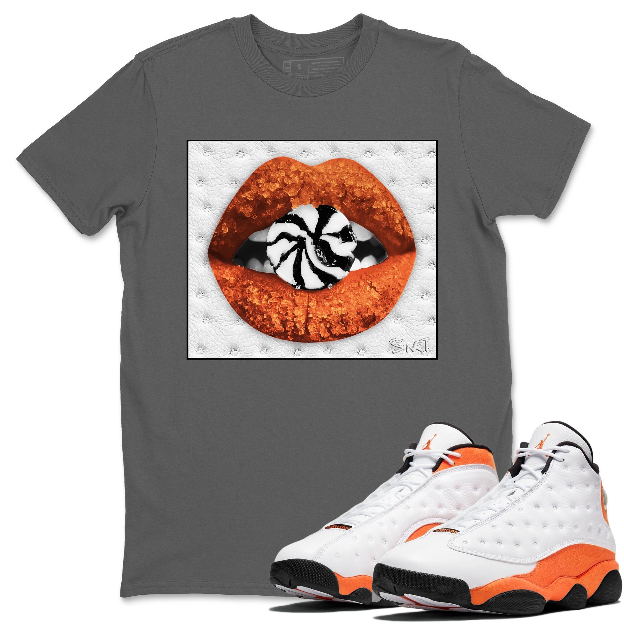 Jordan 13 Starfish Shirt To Match Jordans Lips Candy Sneaker Tees Jordan 13 Starfish Drip Gear Zone Sneaker Matching Clothing Unisex Shirts