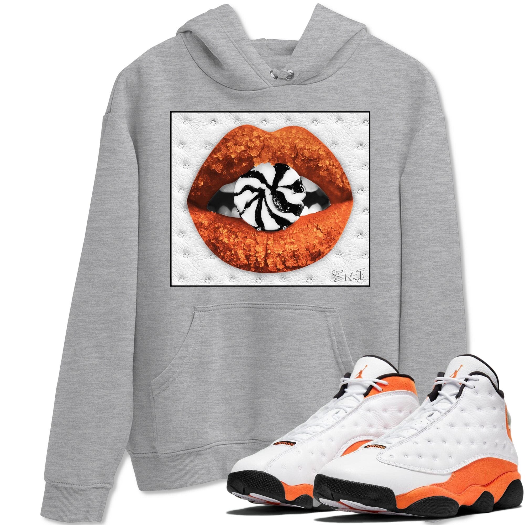 Jordan 13 Starfish Shirt To Match Jordans Lips Candy Sneaker Tees Jordan 13 Starfish Drip Gear Zone Sneaker Matching Clothing Unisex Shirts