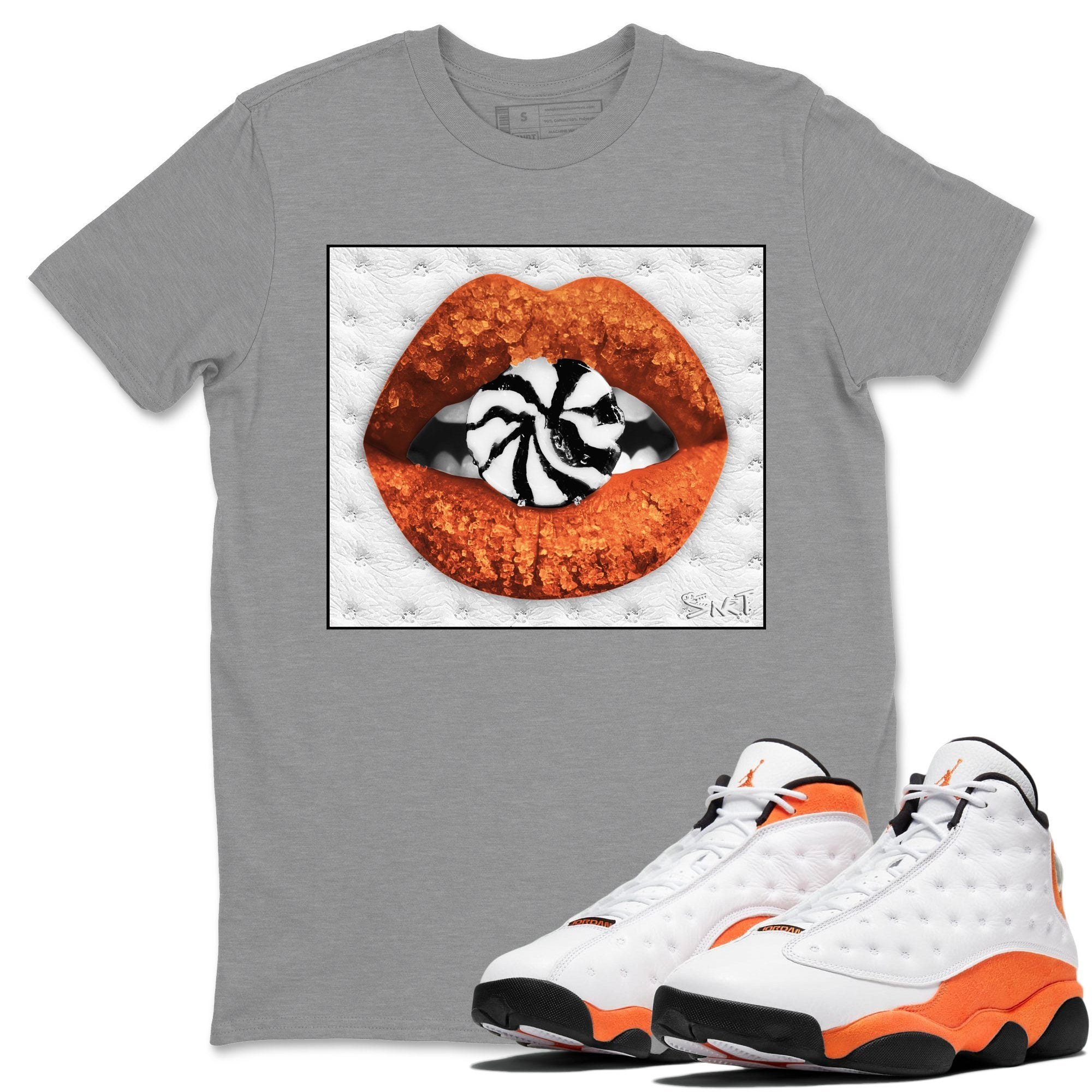 Jordan 13 Starfish Shirt To Match Jordans Lips Candy Sneaker Tees Jordan 13 Starfish Drip Gear Zone Sneaker Matching Clothing Unisex Shirts