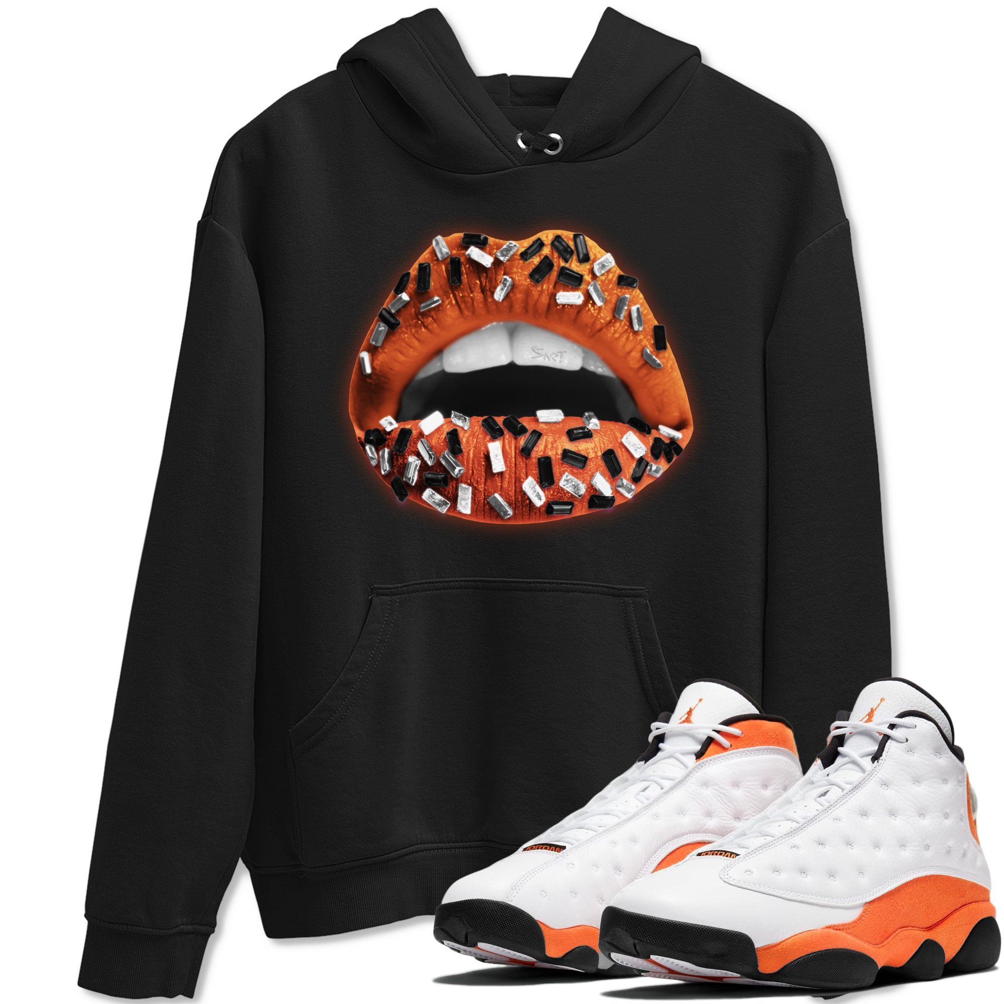 Jordan 13 Starfish Shirt To Match Jordans Lips Jewel Sneaker Tees Jordan 13 Starfish Drip Gear Zone Sneaker Matching Clothing Unisex Shirts