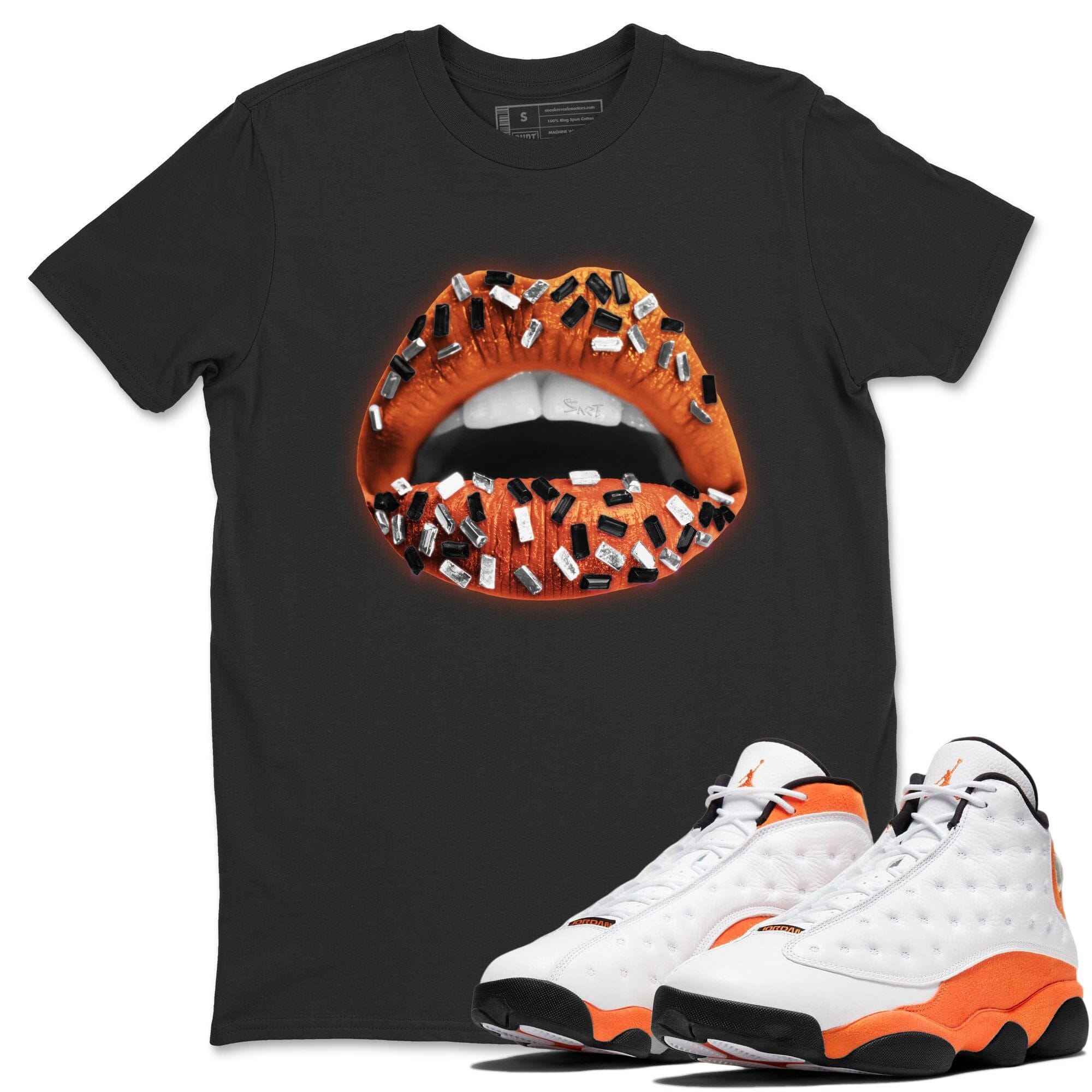 Jordan 13 Starfish Shirt To Match Jordans Lips Jewel Sneaker Tees Jordan 13 Starfish Drip Gear Zone Sneaker Matching Clothing Unisex Shirts