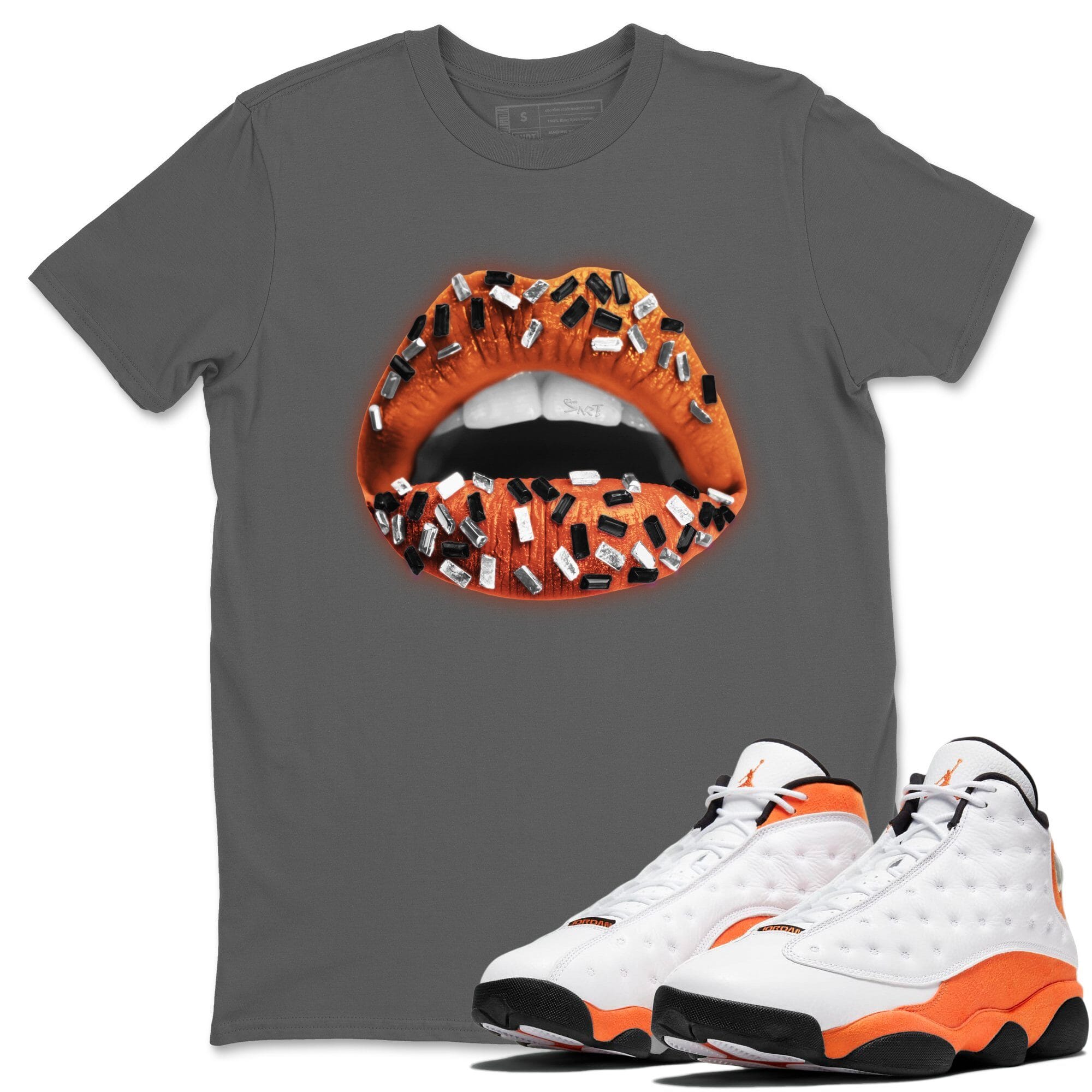 Jordan 13 Starfish Shirt To Match Jordans Lips Jewel Sneaker Tees Jordan 13 Starfish Drip Gear Zone Sneaker Matching Clothing Unisex Shirts