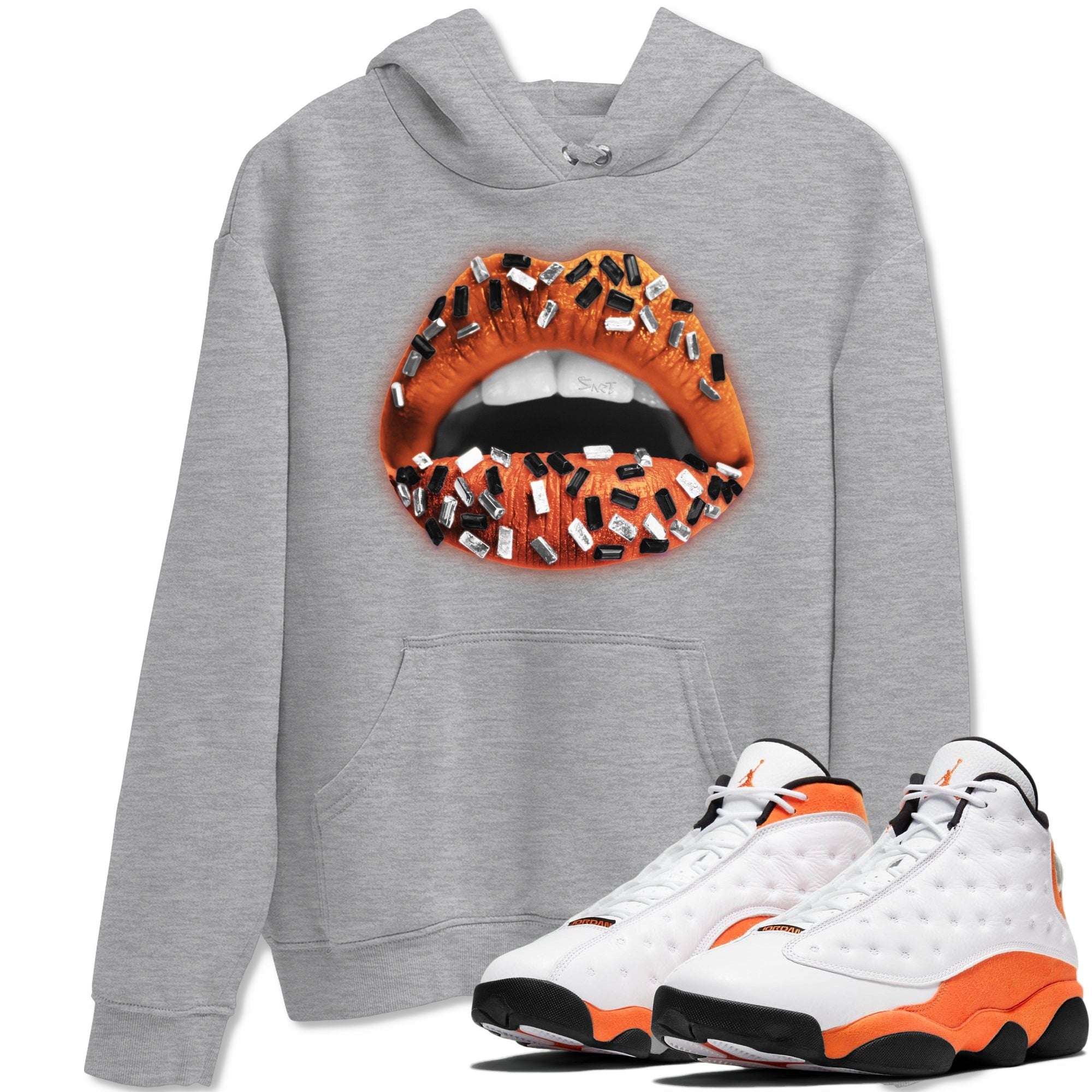 Jordan 13 Starfish Shirt To Match Jordans Lips Jewel Sneaker Tees Jordan 13 Starfish Drip Gear Zone Sneaker Matching Clothing Unisex Shirts