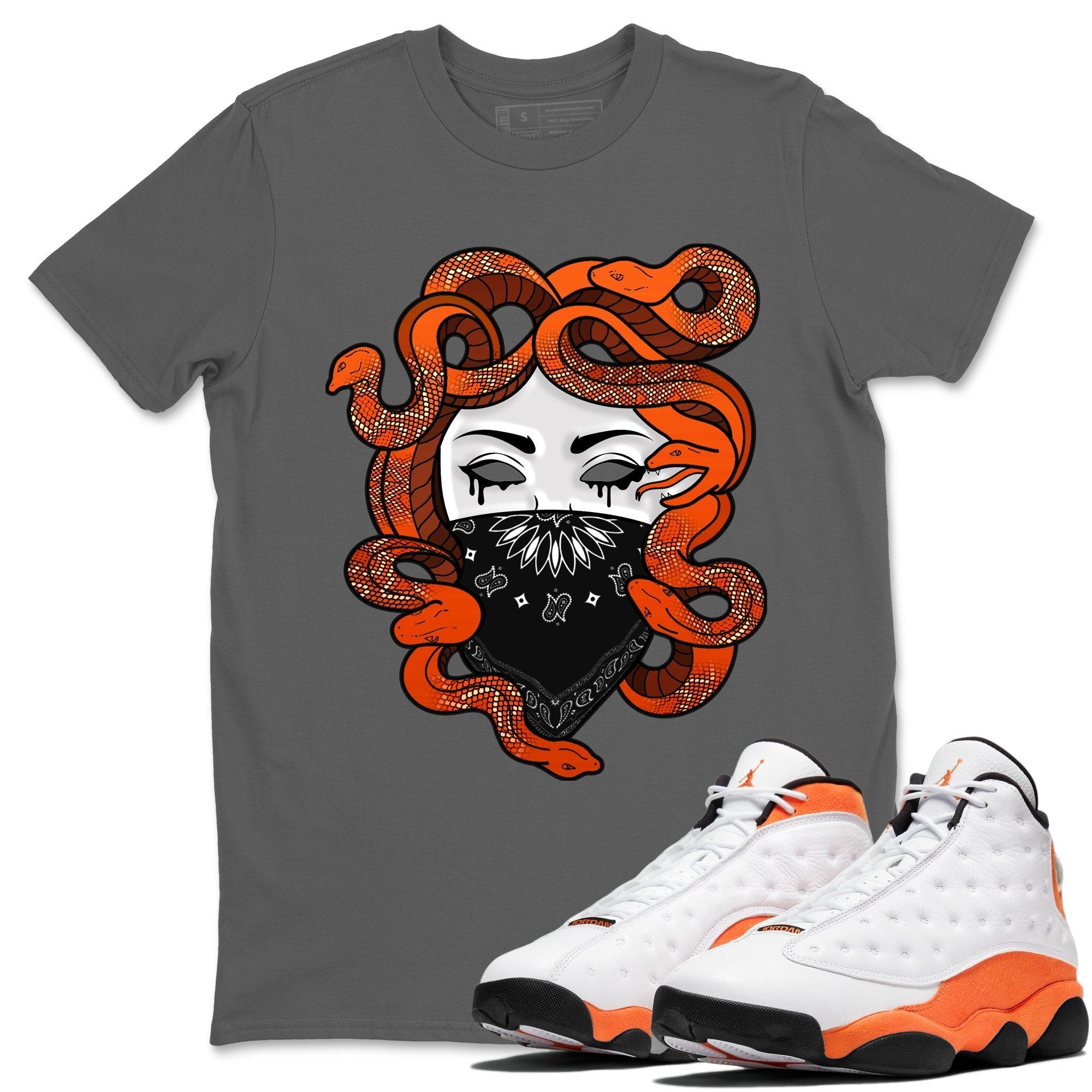 Jordan 13 Starfish Shirt To Match Jordans Medusa Sneaker Tees Jordan 13 Starfish Drip Gear Zone Sneaker Matching Clothing Unisex Shirts