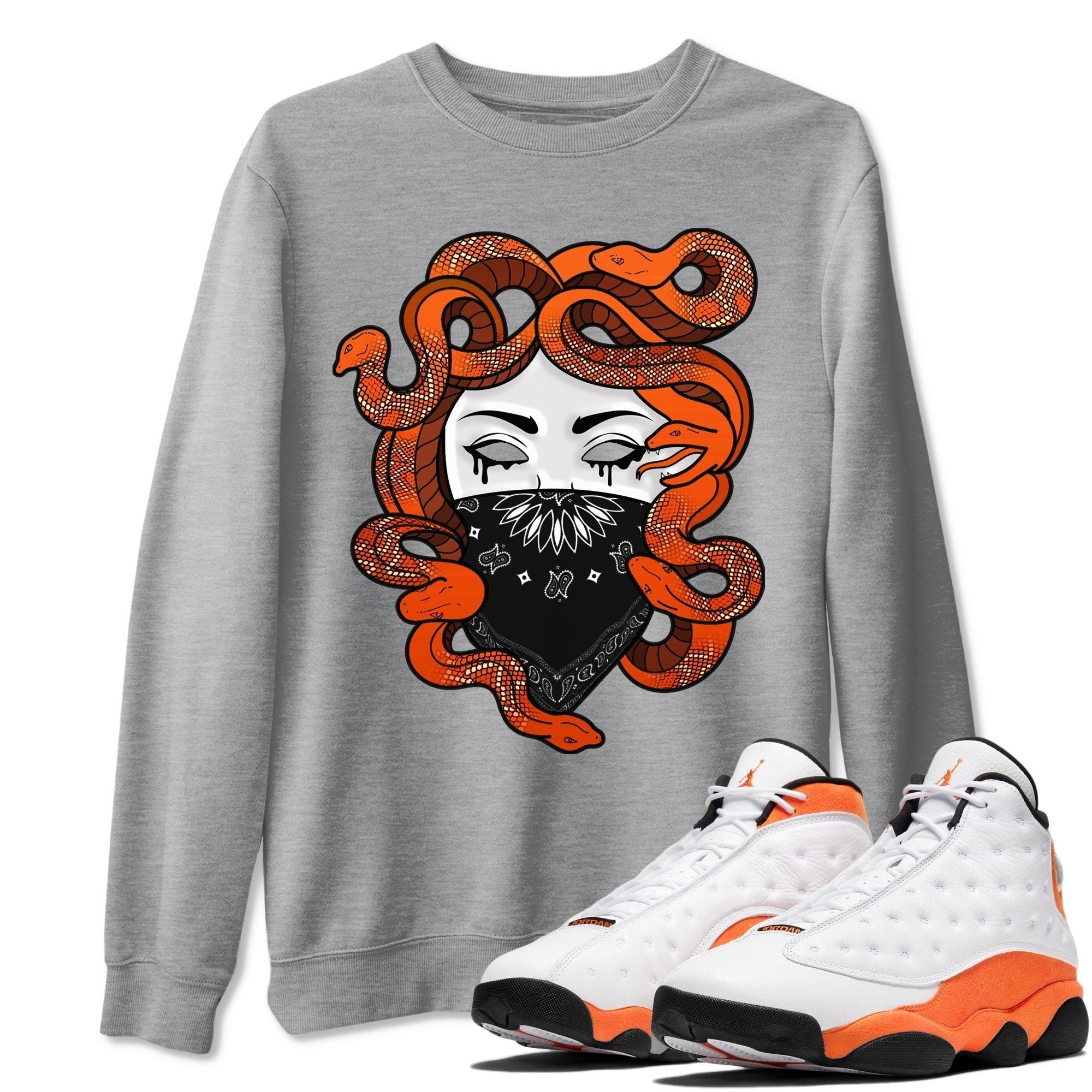 Jordan 13 Starfish Shirt To Match Jordans Medusa Sneaker Tees Jordan 13 Starfish Drip Gear Zone Sneaker Matching Clothing Unisex Shirts