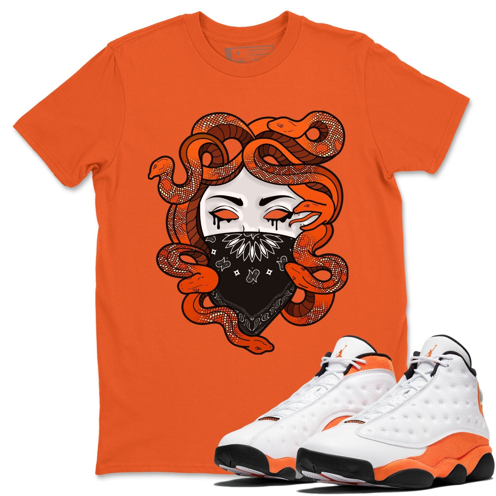 Jordan 13 Starfish Shirt To Match Jordans Medusa Sneaker Tees Jordan 13 Starfish Drip Gear Zone Sneaker Matching Clothing Unisex Shirts