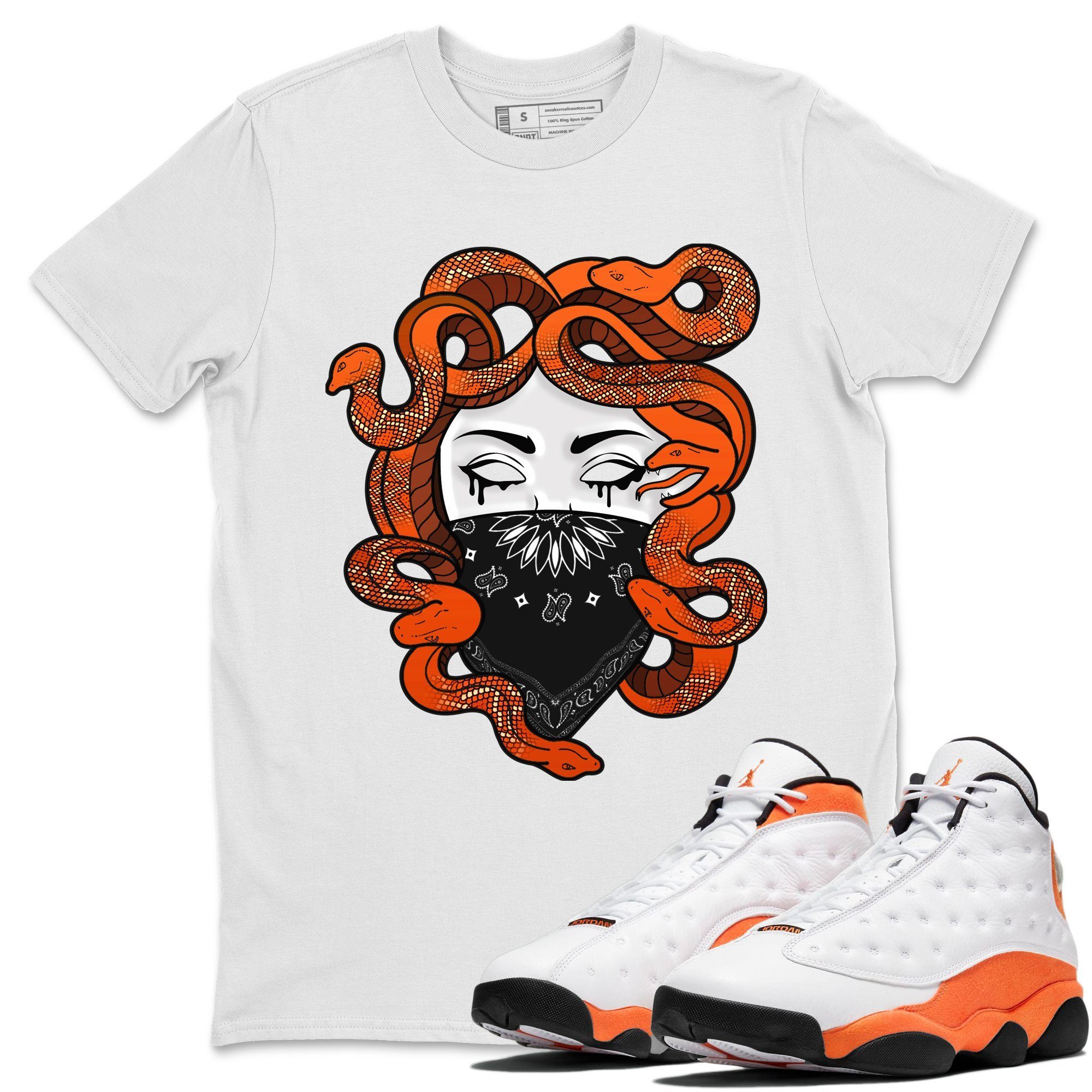 Jordan 13 Starfish Shirt To Match Jordans Medusa Sneaker Tees Jordan 13 Starfish Drip Gear Zone Sneaker Matching Clothing Unisex Shirts