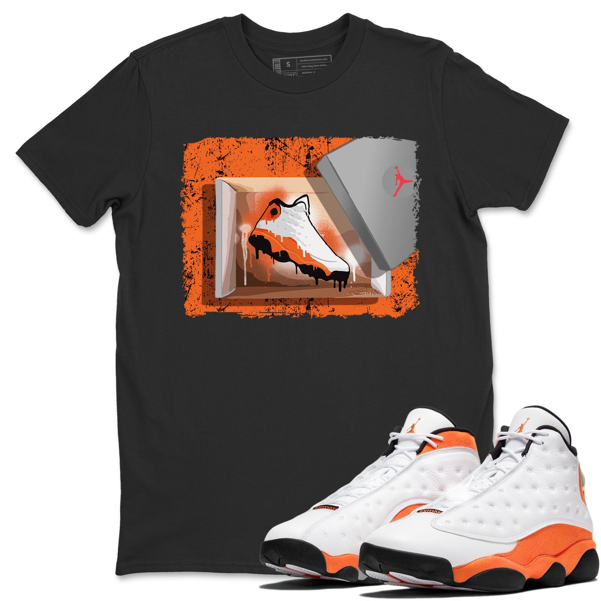 Jordan 13 Starfish Shirt To Match Jordans New Kicks Sneaker Tees Jordan 13 Starfish Drip Gear Zone Sneaker Matching Clothing Unisex Shirts