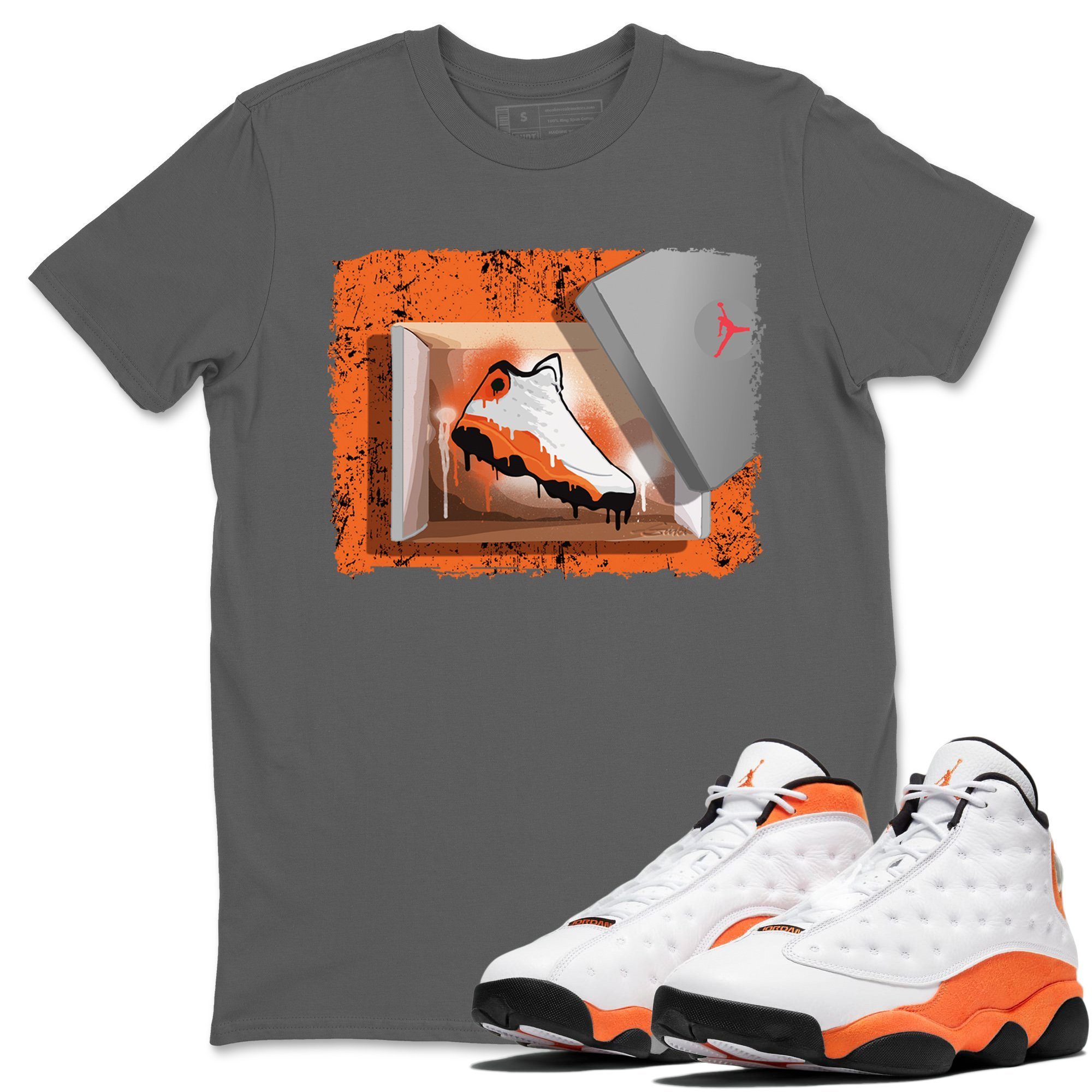 Jordan 13 Starfish Shirt To Match Jordans New Kicks Sneaker Tees Jordan 13 Starfish Drip Gear Zone Sneaker Matching Clothing Unisex Shirts