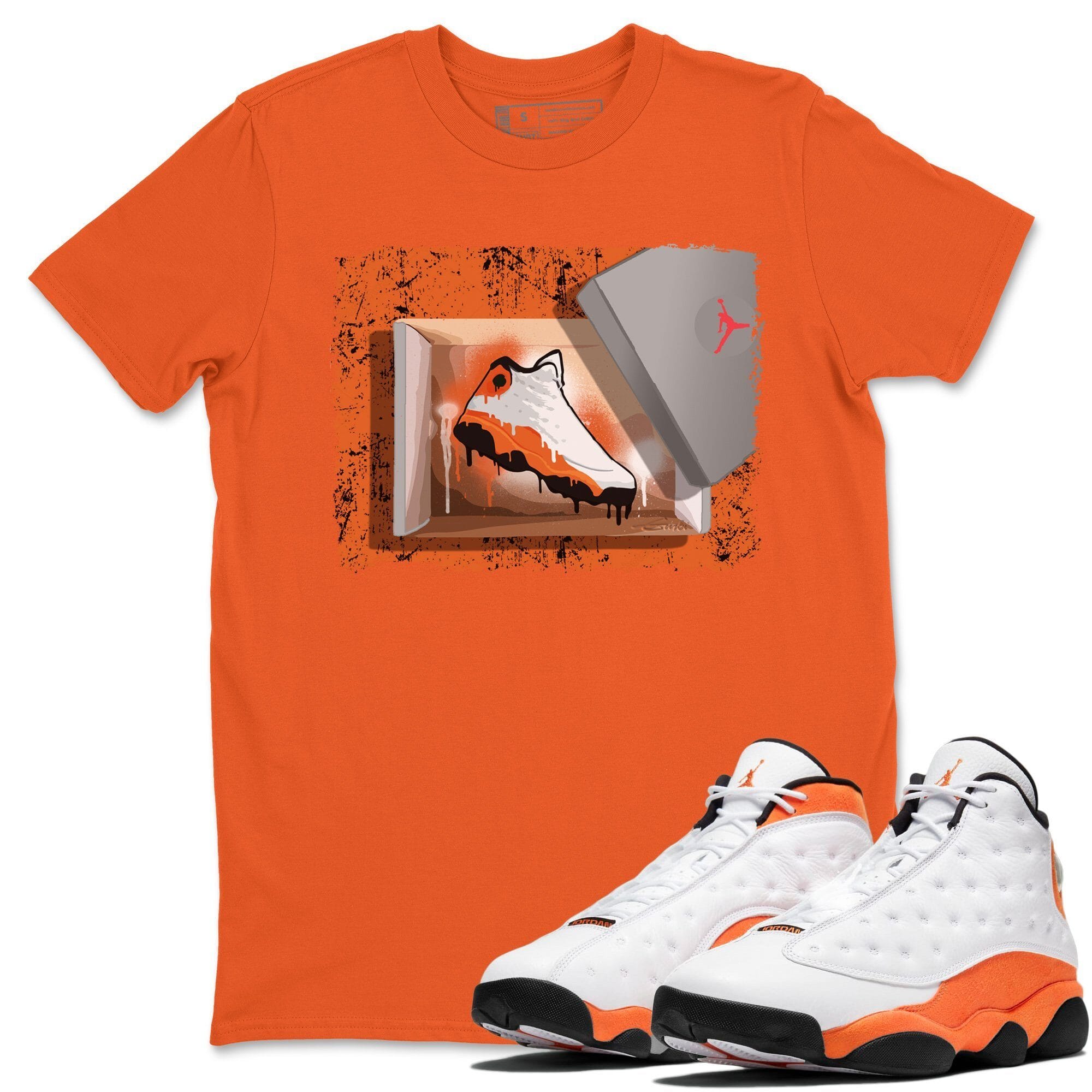 Jordan 13 Starfish Shirt To Match Jordans New Kicks Sneaker Tees Jordan 13 Starfish Drip Gear Zone Sneaker Matching Clothing Unisex Shirts
