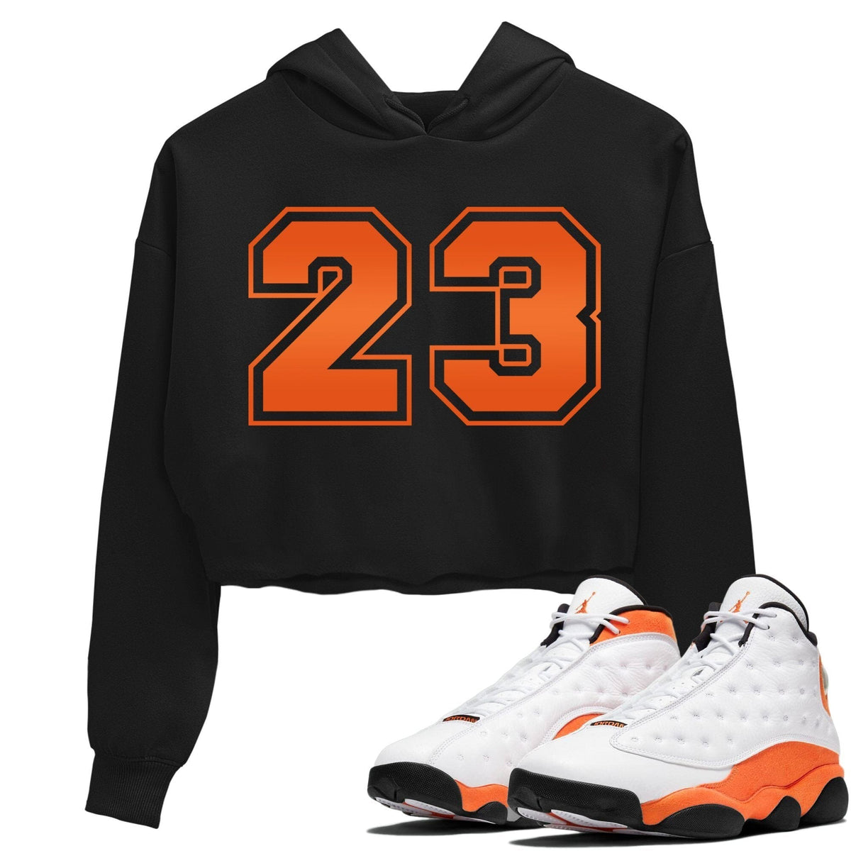 Jordan 13 Starfish Sneaker Matching T-Shirt Number 23 Sneaker Tees Jordan 13 Starfish Sneaker Release Tees Women's Shirts