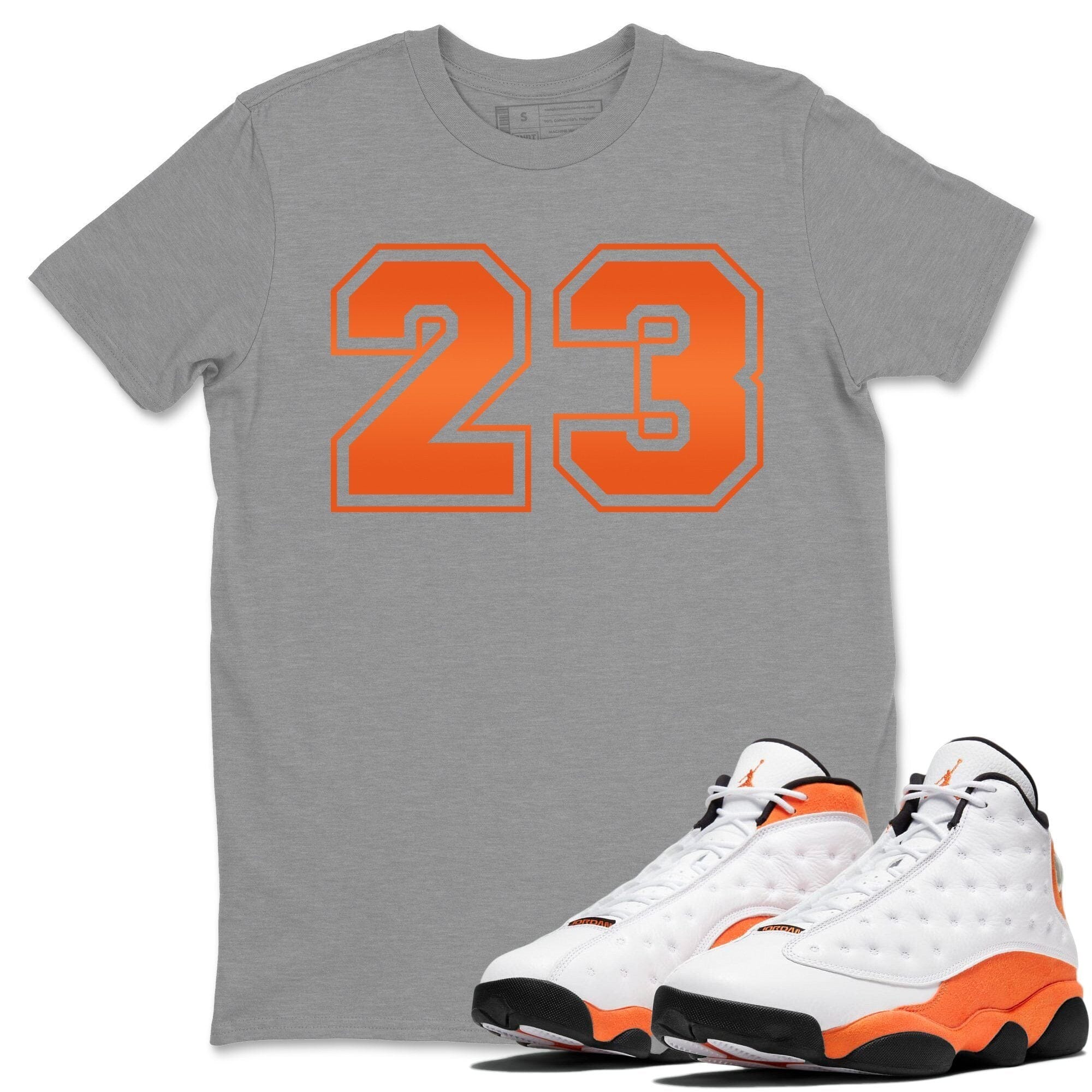 Jordan 13 Starfish Shirt To Match Jordans Number 23 Sneaker Tees Jordan 13 Starfish Drip Gear Zone Sneaker Matching Clothing Unisex Shirts