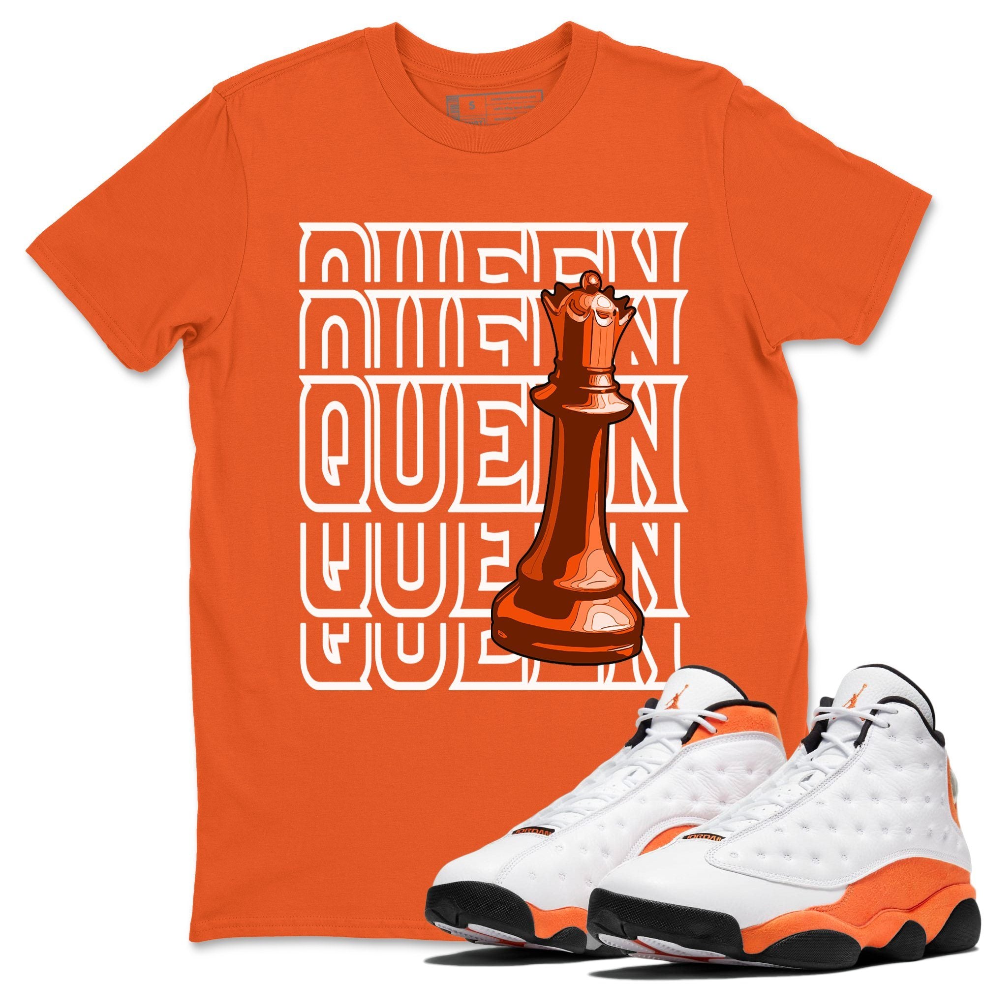 Jordan 13 Starfish Shirt To Match Jordans Queen Sneaker Tees Jordan 13 Starfish Drip Gear Zone Sneaker Matching Clothing Unisex Shirts