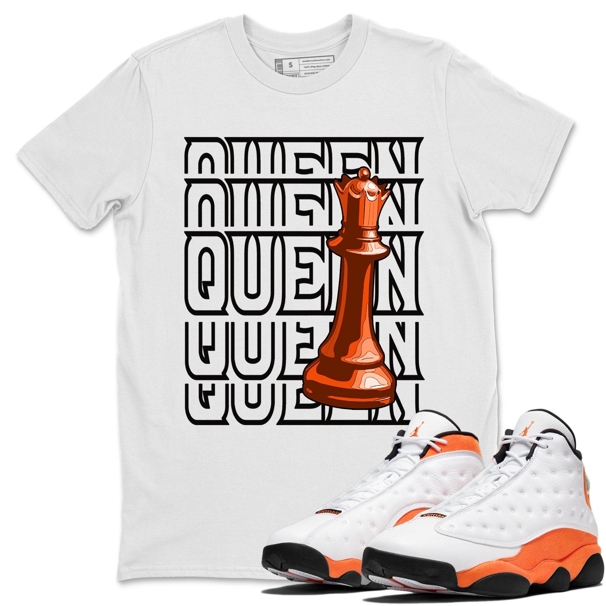 Jordan 13 Starfish Shirt To Match Jordans Queen Sneaker Tees Jordan 13 Starfish Drip Gear Zone Sneaker Matching Clothing Unisex Shirts