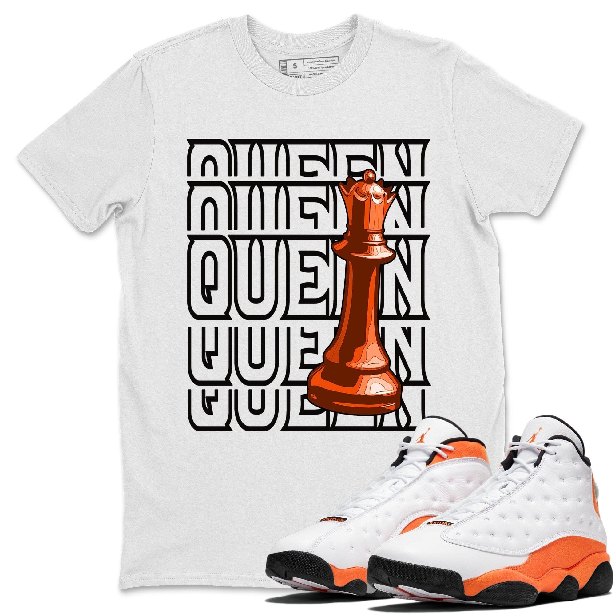 Jordan 13 Starfish Shirt To Match Jordans Queen Sneaker Tees Jordan 13 Starfish Drip Gear Zone Sneaker Matching Clothing Unisex Shirts