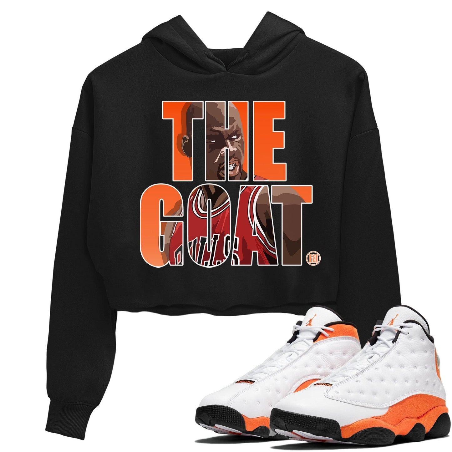 Jordan 13 Starfish Sneaker Tees Drip Gear Zone The Goat Sneaker Tees Jordan 13 Starfish Shirt Women's Shirts