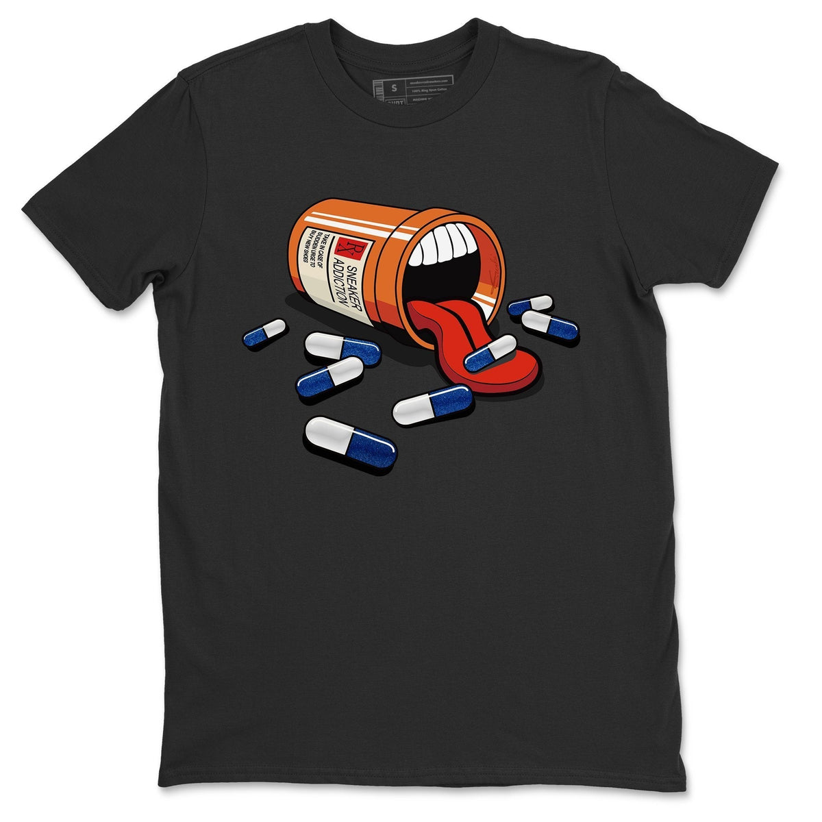 Jordan 14 Hyper Royal Sneaker Matching T-Shirt Sneaker Addiction Sneaker Tees Jordan 14 Hyper Royal Sneaker Release Tees Crew Neck Tees