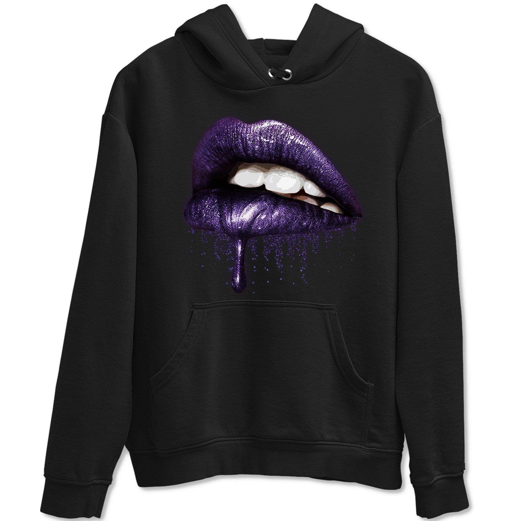 Jordan 3 Court Purple Shirt To Match Jordans Dripping Lips Sneaker Tees Jordan 3 Court Purple Drip Gear Zone Sneaker Matching Clothing Unisex Shirts