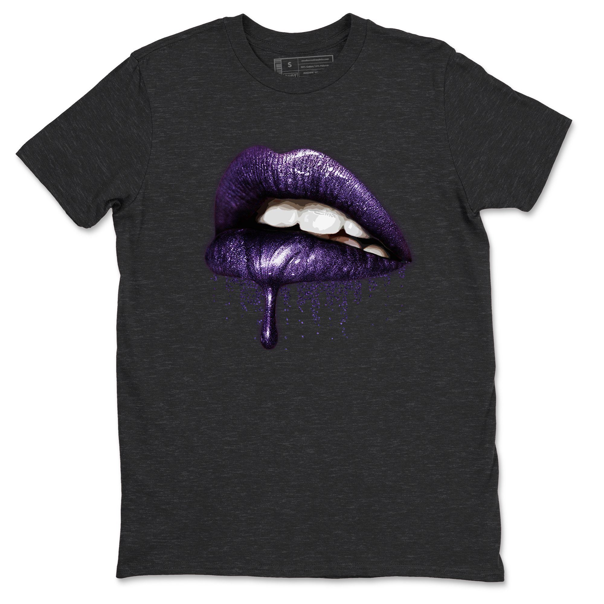 Jordan 3 Court Purple Shirt To Match Jordans Dripping Lips Sneaker Tees Jordan 3 Court Purple Drip Gear Zone Sneaker Matching Clothing Unisex Shirts