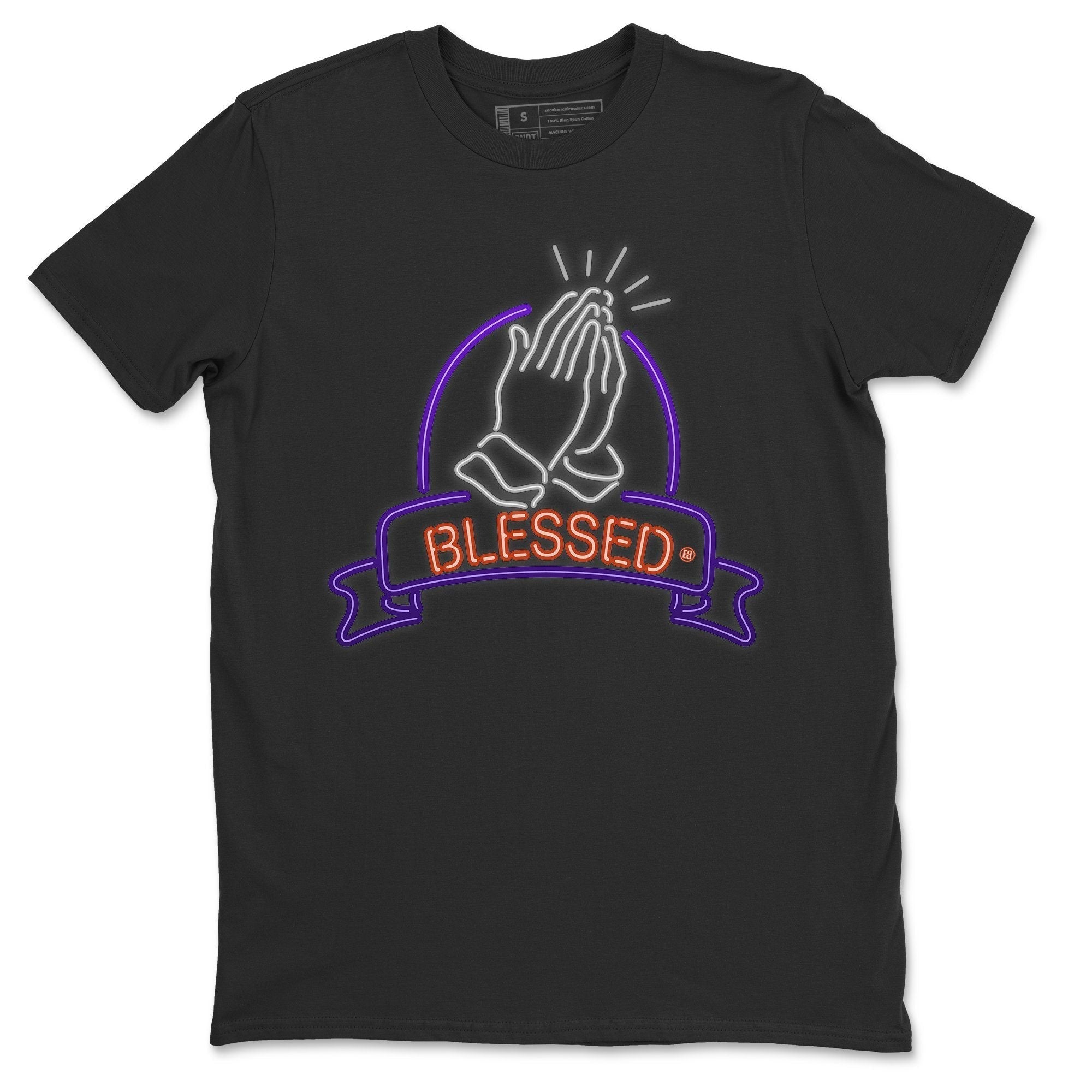 Jordan 3 Court Purple Shirt To Match Jordans Blessed Sneaker Tees Jordan 3 Court Purple Drip Gear Zone Sneaker Matching Clothing Unisex Shirts