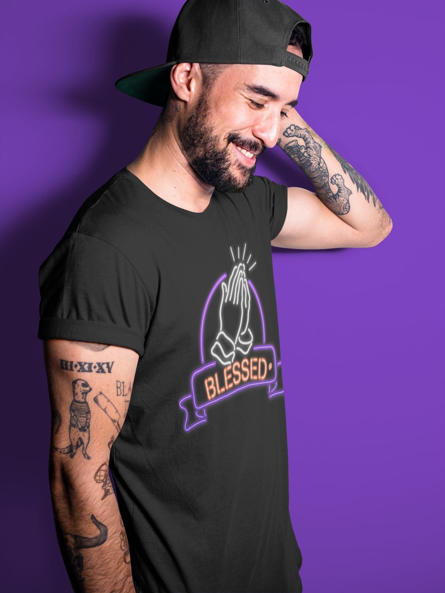 Jordan 3 Court Purple Shirt To Match Jordans Blessed Sneaker Tees Jordan 3 Court Purple Drip Gear Zone Sneaker Matching Clothing Unisex Shirts