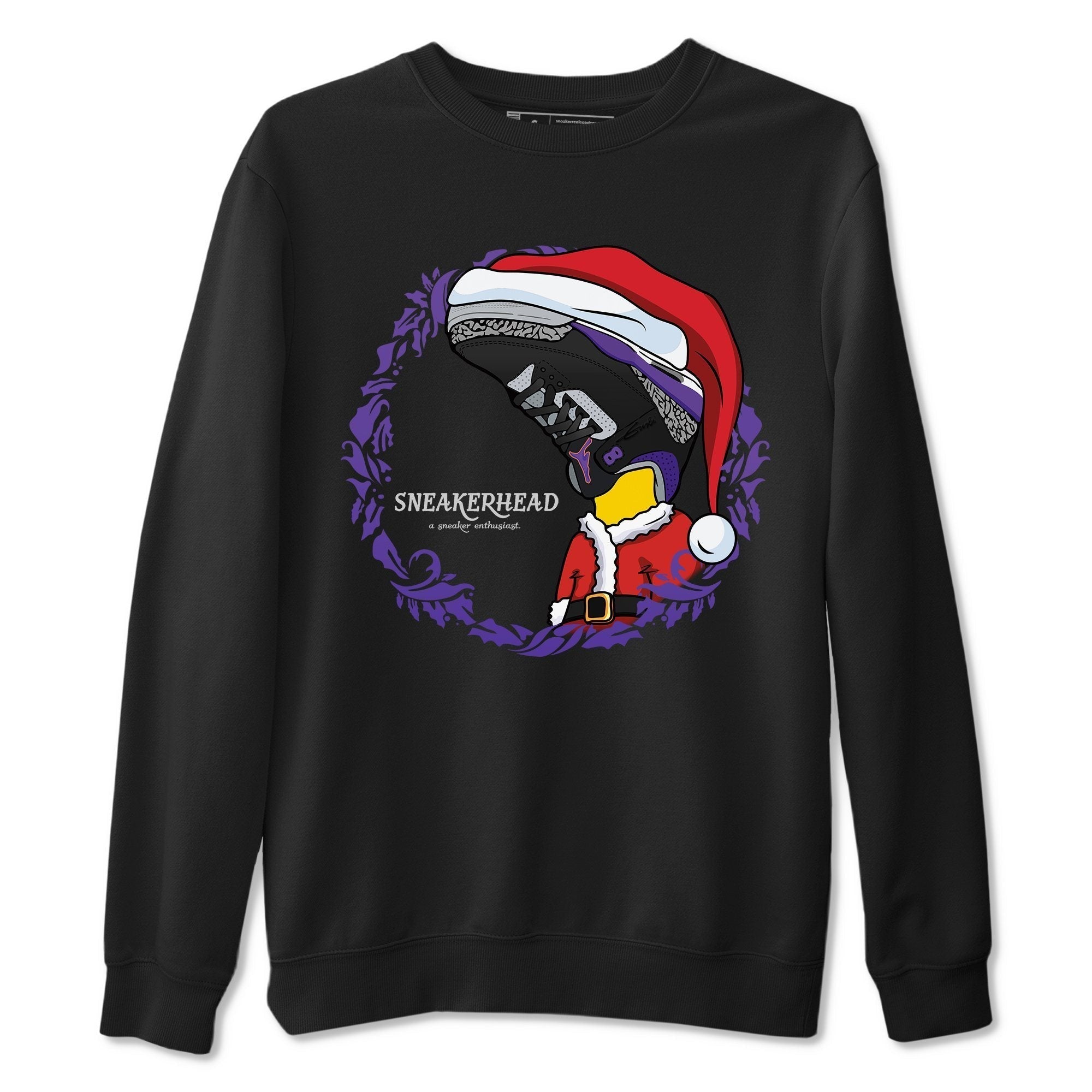 Jordan 3 Court Purple Shirt To Match Jordans Christmas Sneakerhead Sneaker Tees Jordan 3 Court Purple Drip Gear Zone Sneaker Matching Clothing Unisex Shirts
