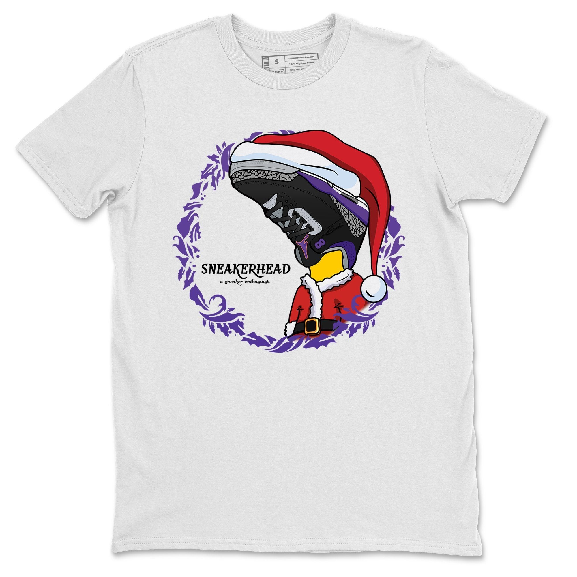 Jordan 3 Court Purple Shirt To Match Jordans Christmas Sneakerhead Sneaker Tees Jordan 3 Court Purple Drip Gear Zone Sneaker Matching Clothing Unisex Shirts