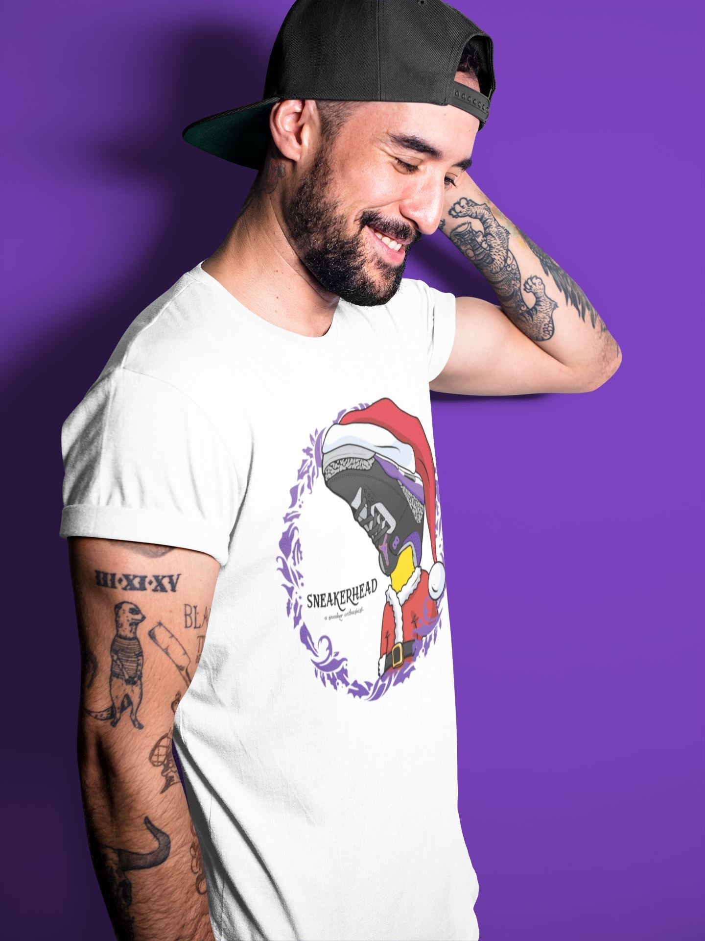 Jordan 3 Court Purple Shirt To Match Jordans Christmas Sneakerhead Sneaker Tees Jordan 3 Court Purple Drip Gear Zone Sneaker Matching Clothing Unisex Shirts